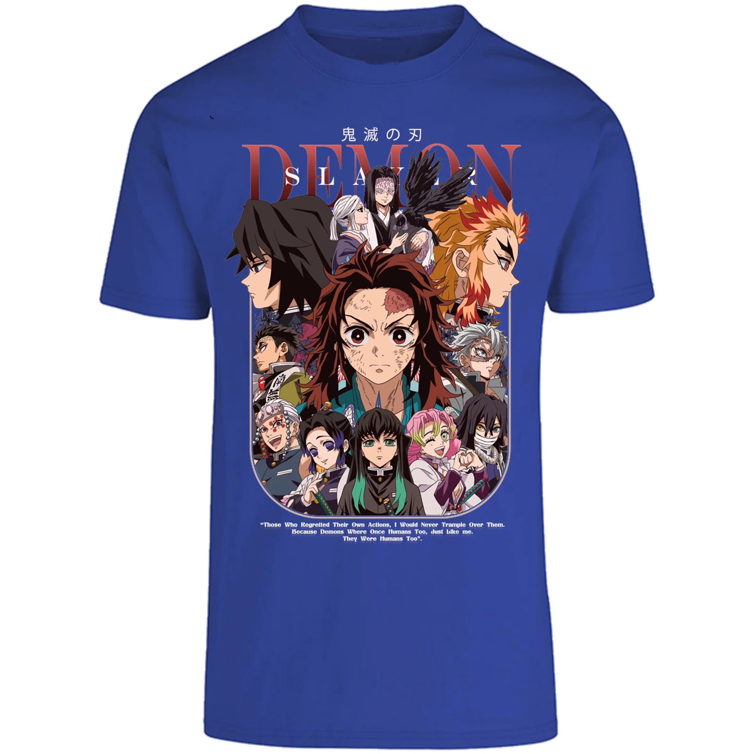 Playera Demon Slayer Demon Slayer Cazadores para Adulto 26