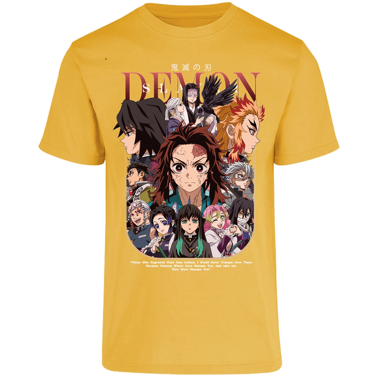 Playera Demon Slayer Demon Slayer Cazadores para Adulto 27