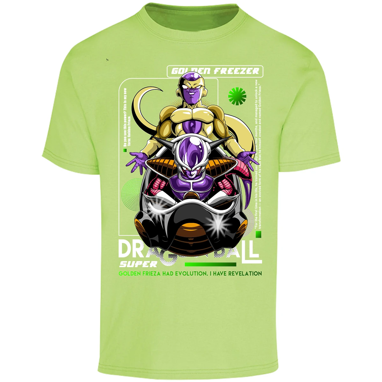Playera Dragon Ball Golden Freezer para Adulto 5