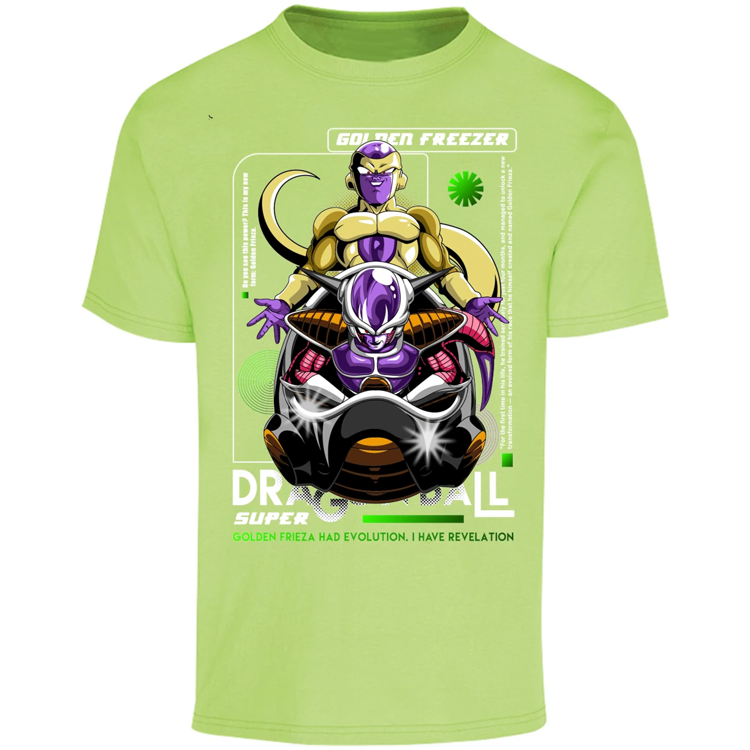 Playera Dragon Ball Golden Freezer para Adulto 5