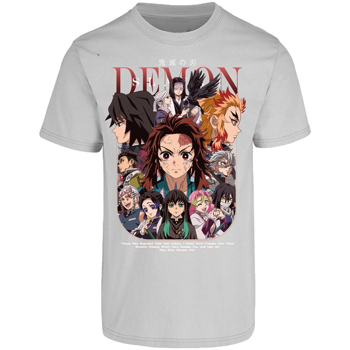 Playera Demon Slayer Demon Slayer Cazadores para Adulto 29