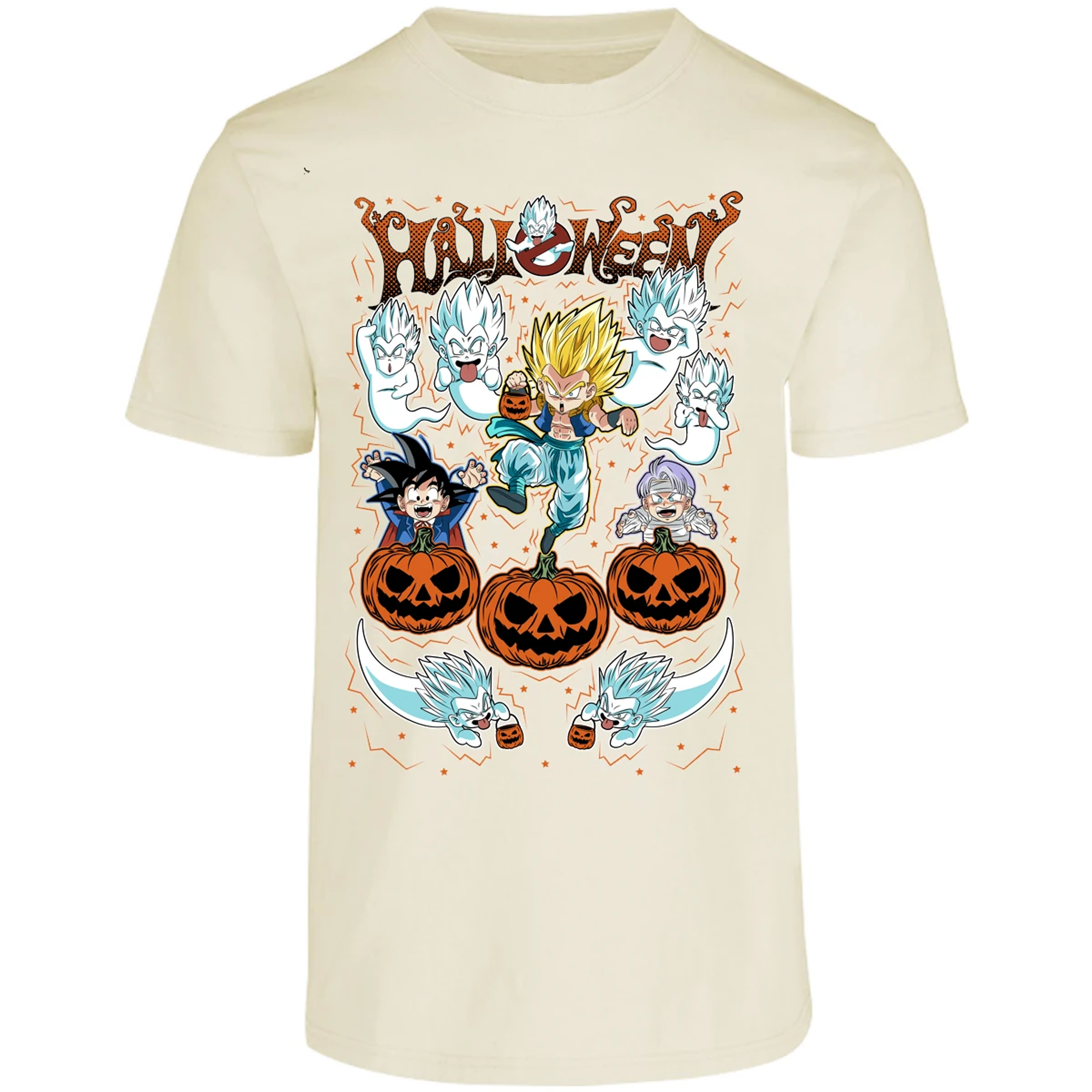Playera Dragon Ball Gotenks Halloween para Adulto 25