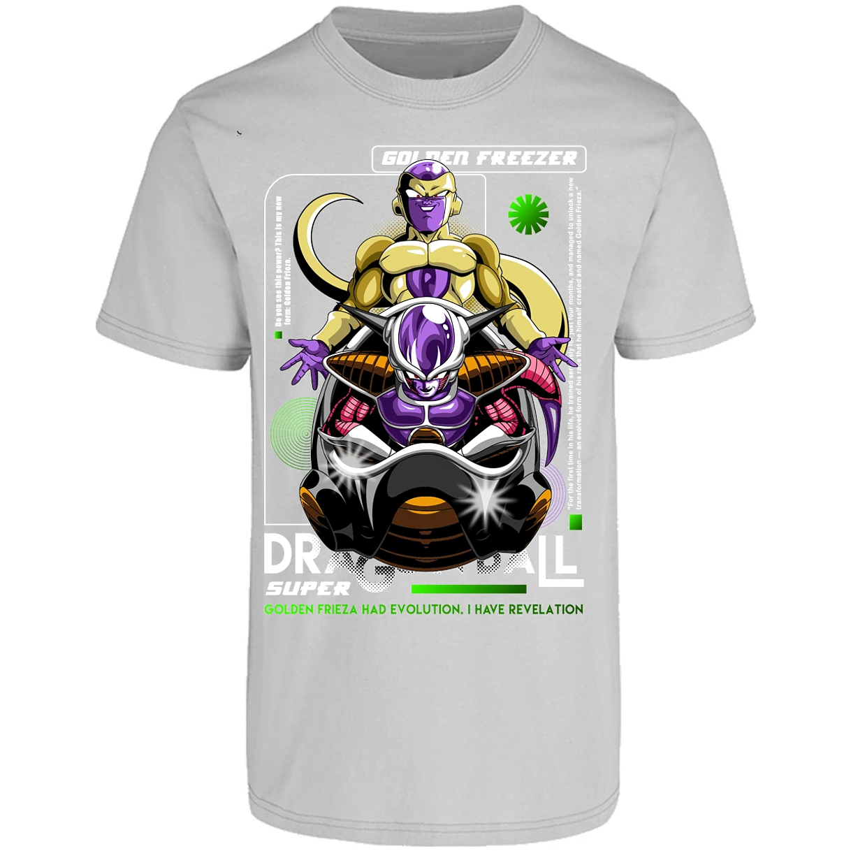 Playera Dragon Ball Golden Freezer para Adulto 19