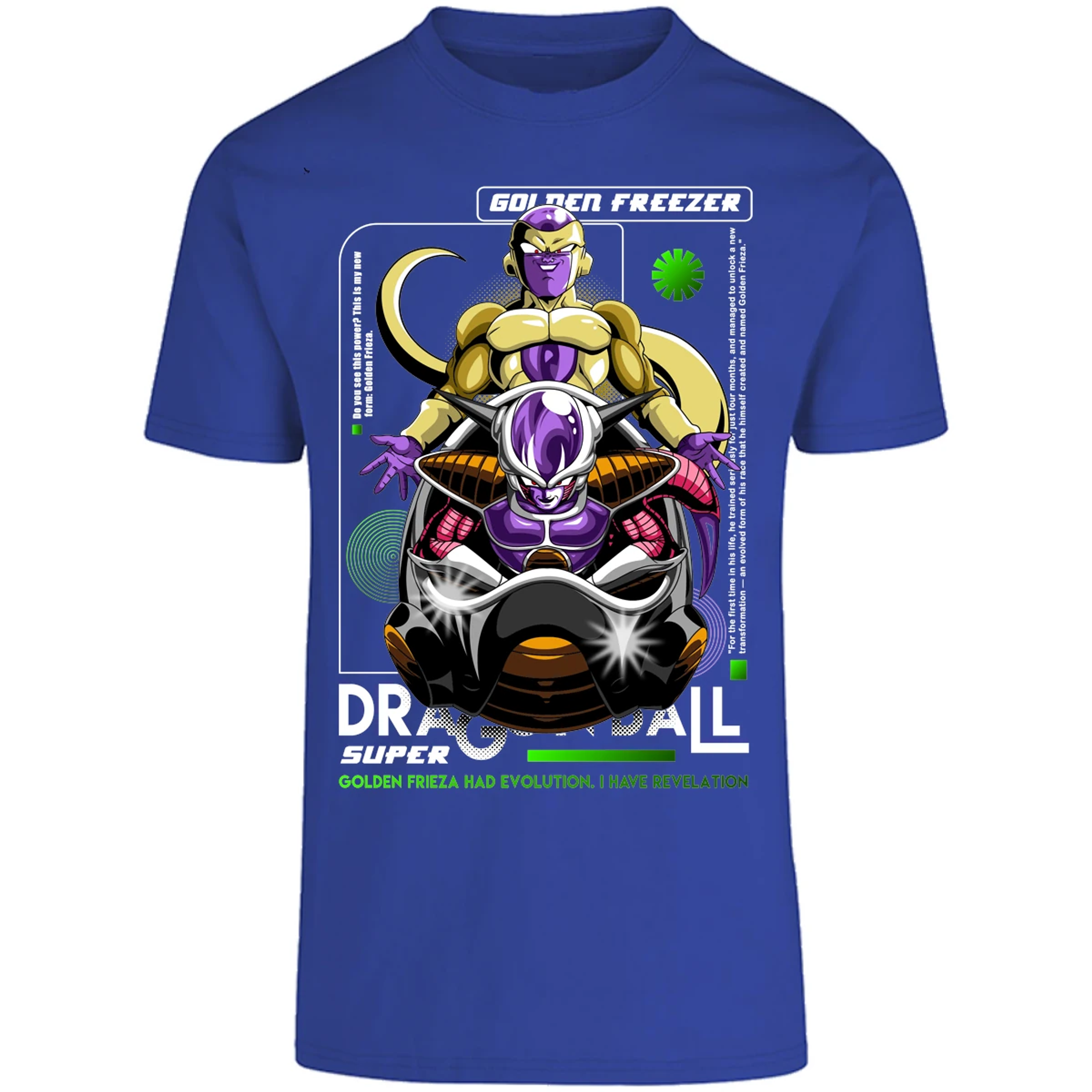Playera Dragon Ball Golden Freezer para Adulto 25