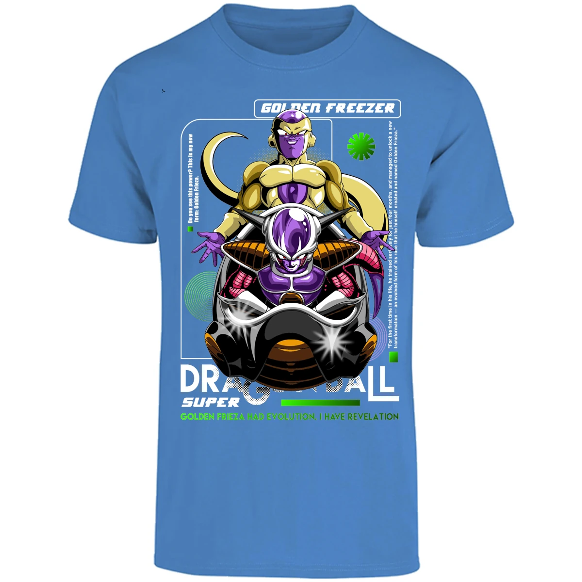 Playera Dragon Ball Golden Freezer para Adulto 30