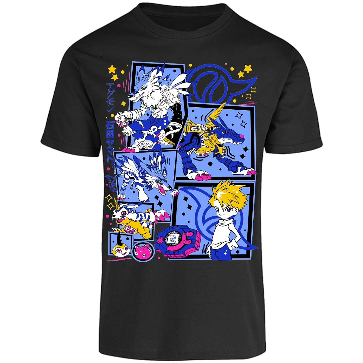 Playera Digimon Diseo Digimon para Adulto 12