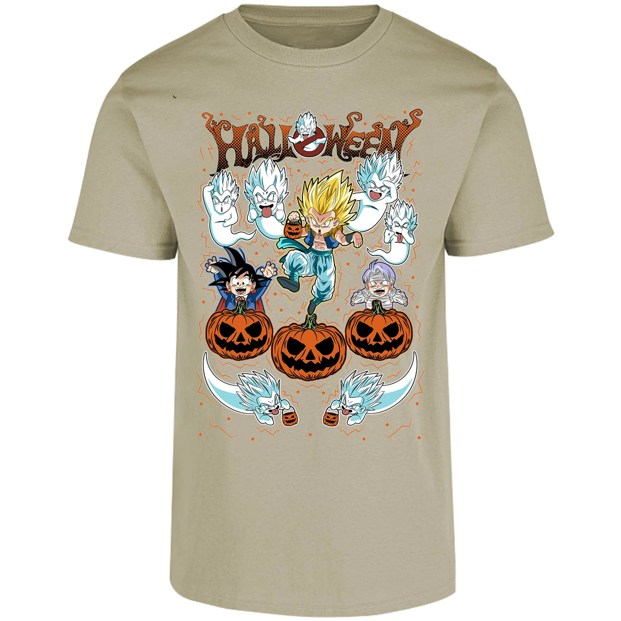 Playera Dragon Ball Gotenks Halloween para Adulto 23