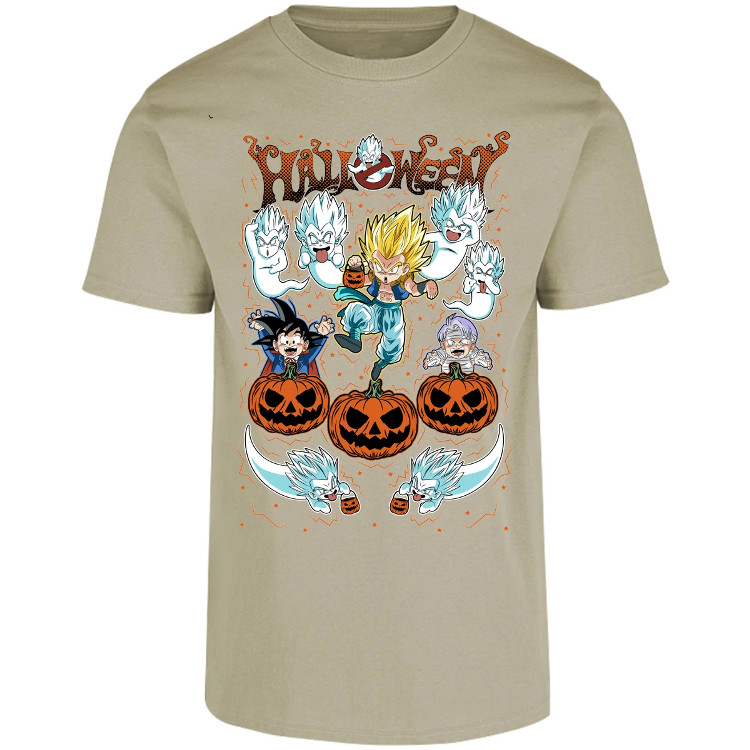 Playera Dragon Ball Gotenks Halloween para Adulto 23