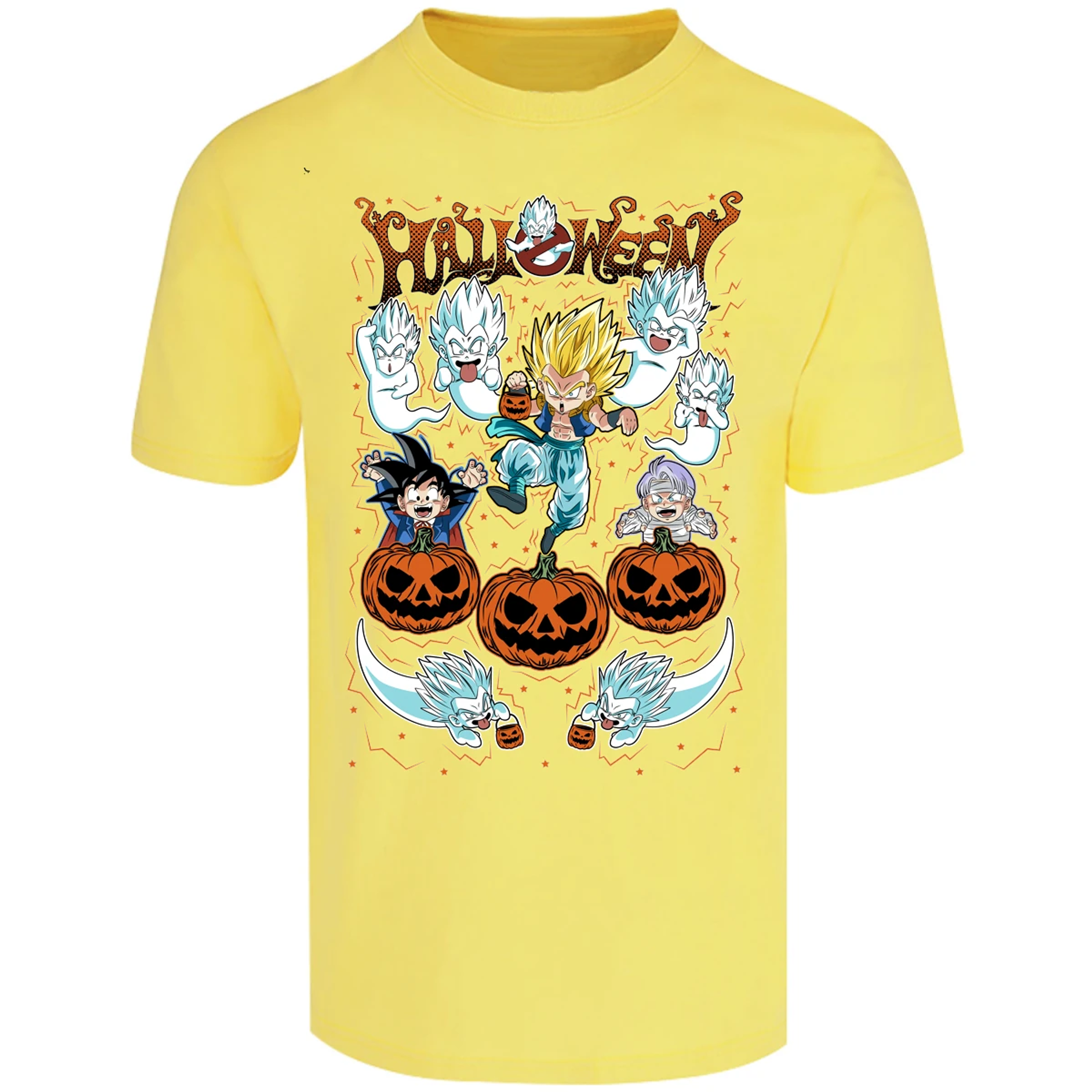 Playera Dragon Ball Gotenks Halloween para Adulto 18
