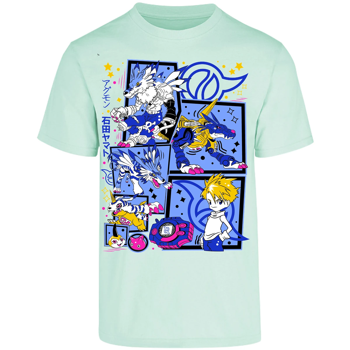 Playera Digimon Diseo Digimon para Adulto 24