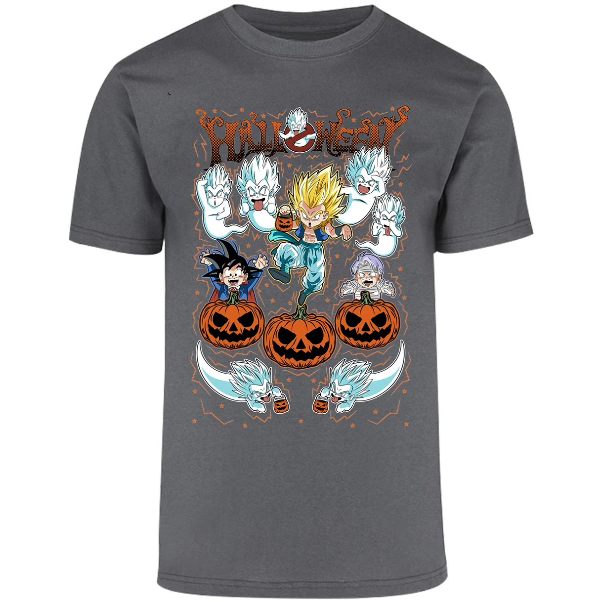 Playera Dragon Ball Gotenks Halloween para Adulto 22