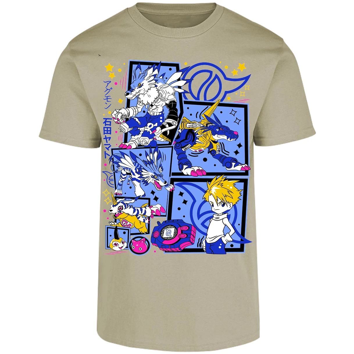 Playera Digimon Diseo Digimon para Adulto 23