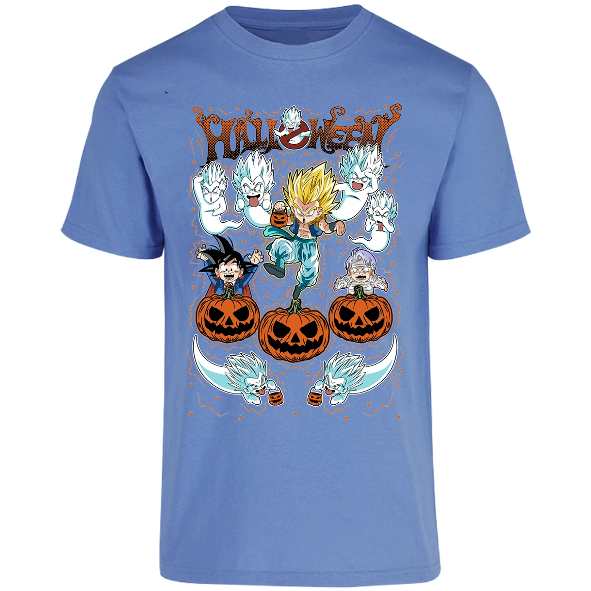 Playera Dragon Ball Gotenks Halloween para Adulto 30