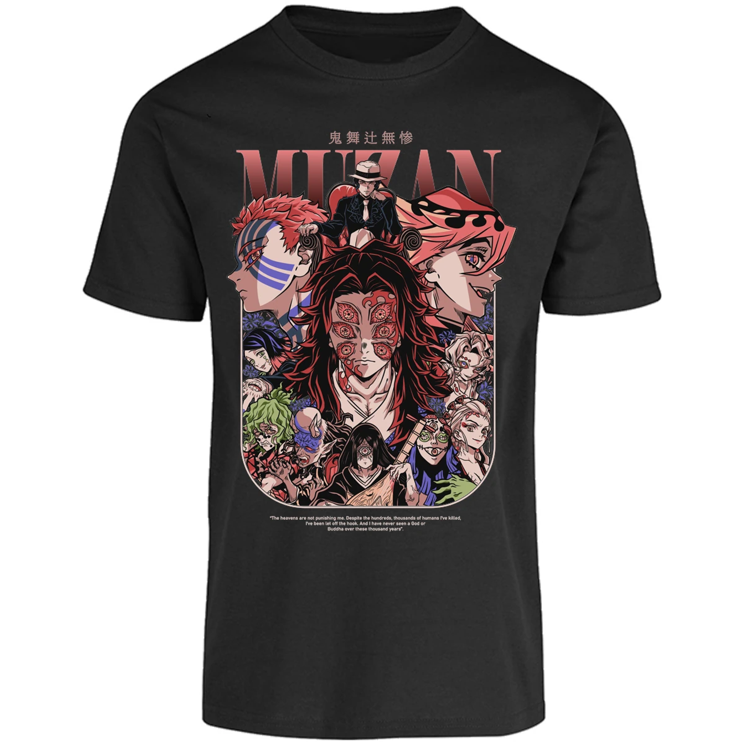 Playera Demon Slayer Demon Slayer Lunas Demoniacas para Adulto 7