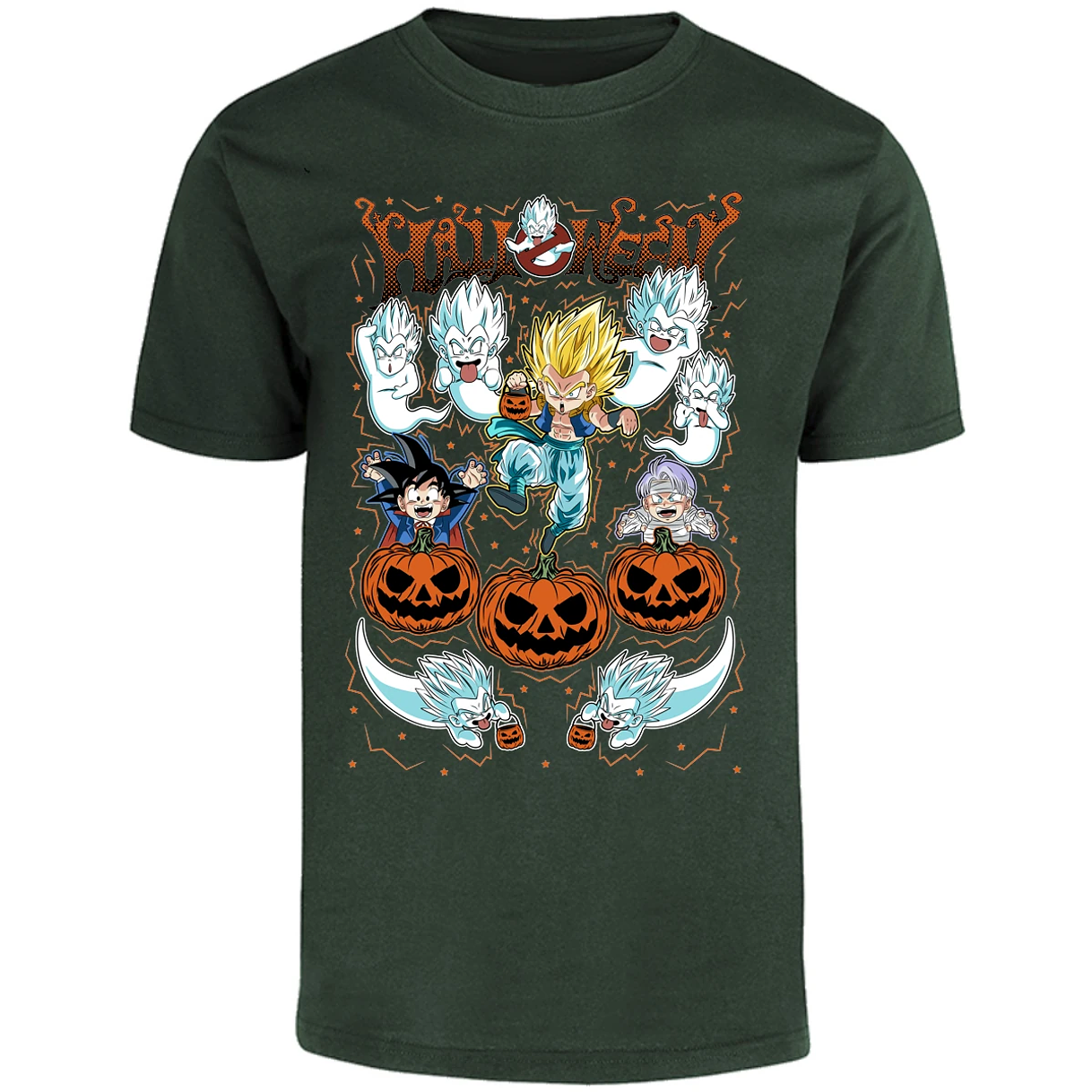 Playera Dragon Ball Gotenks Halloween para Adulto 2