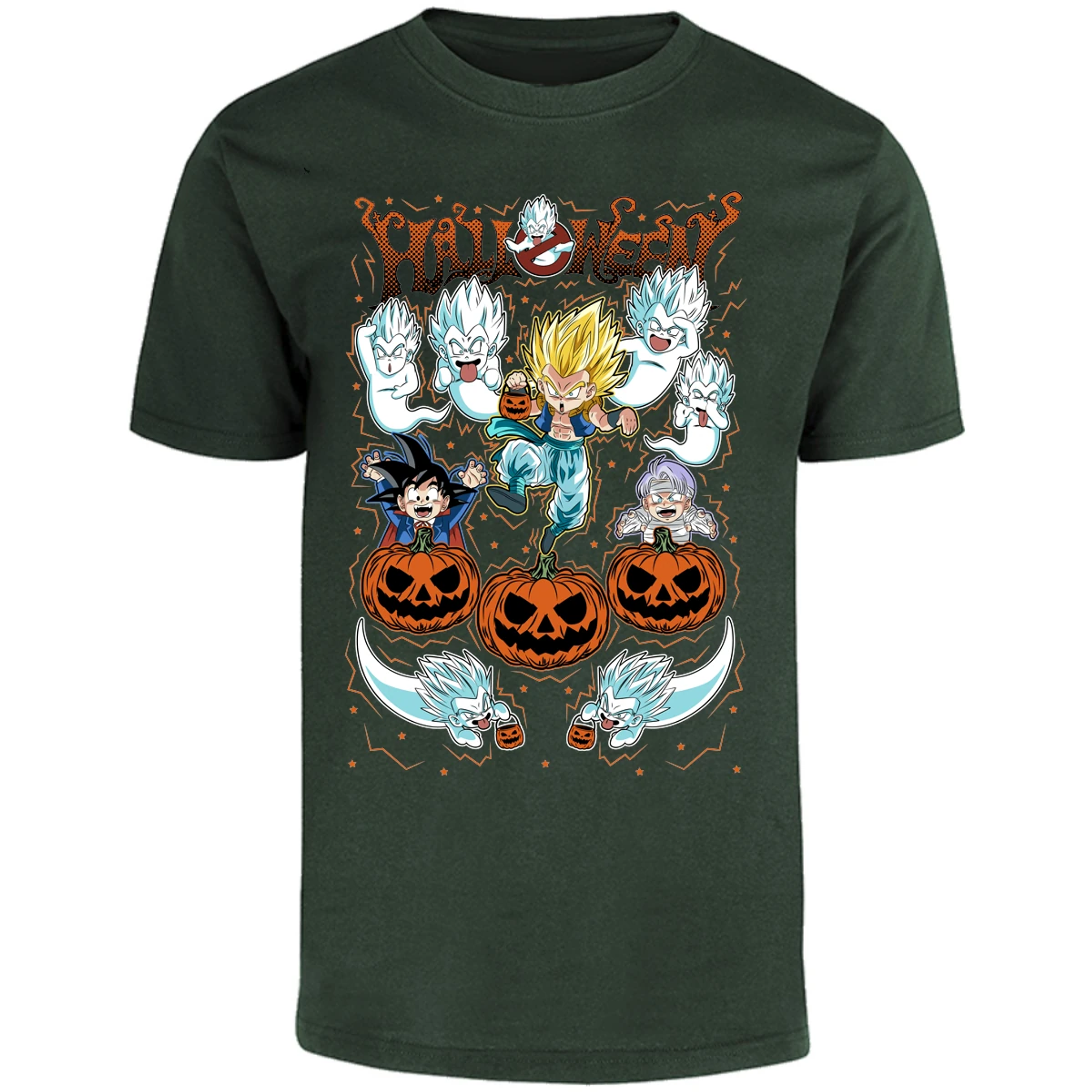 Playera Dragon Ball Gotenks Halloween para Adulto 2