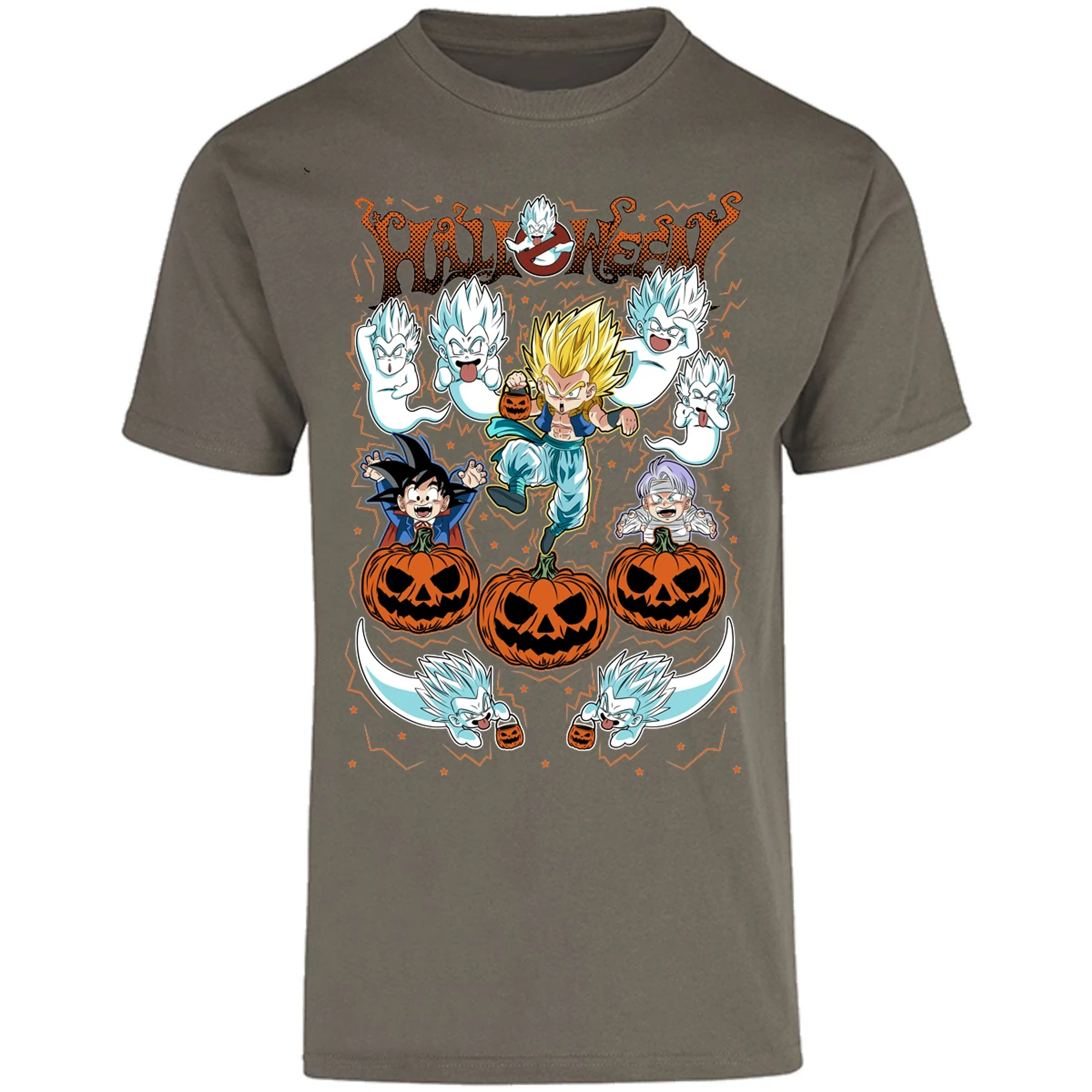 Playera Dragon Ball Gotenks Halloween para Adulto 3