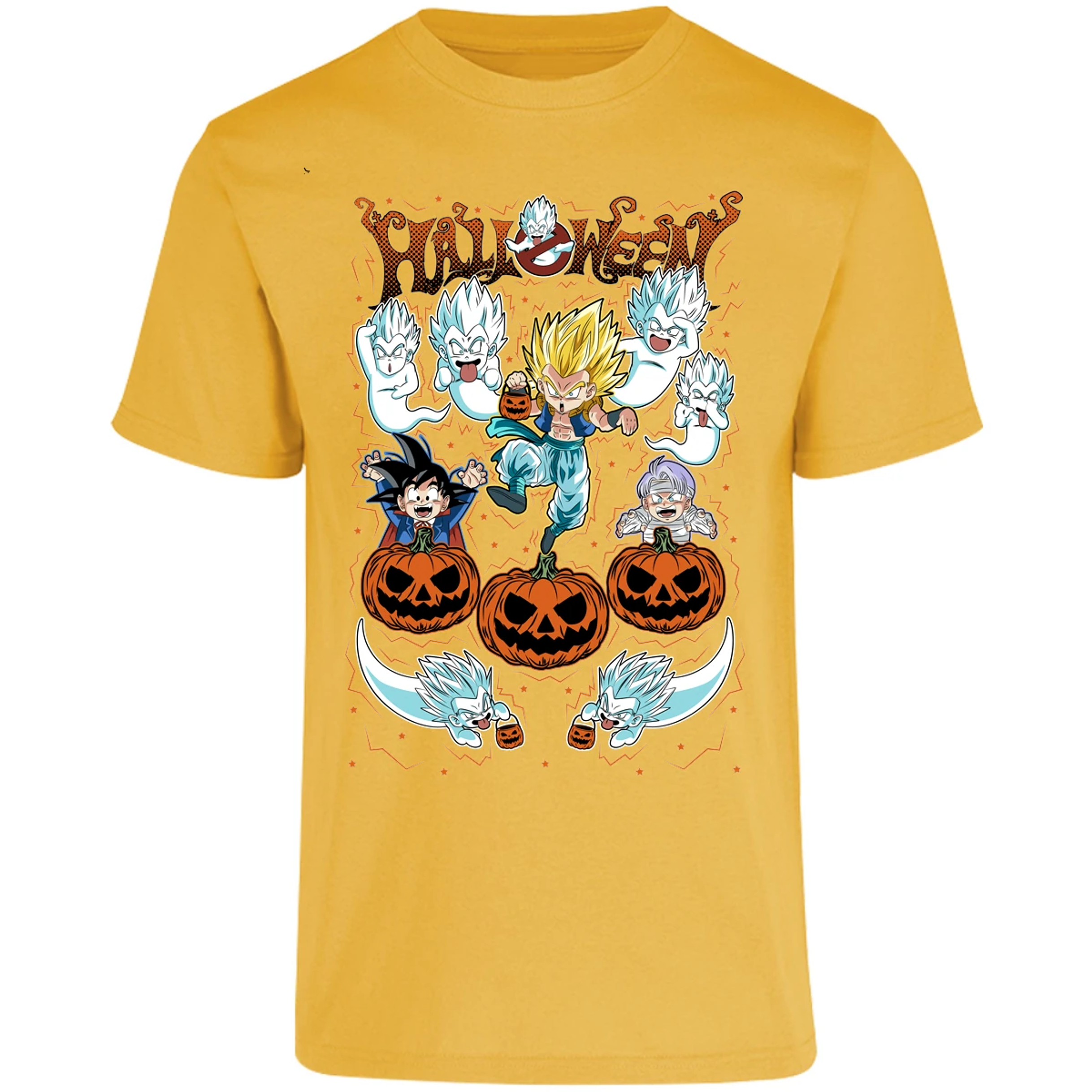 Playera Dragon Ball Gotenks Halloween para Adulto 4