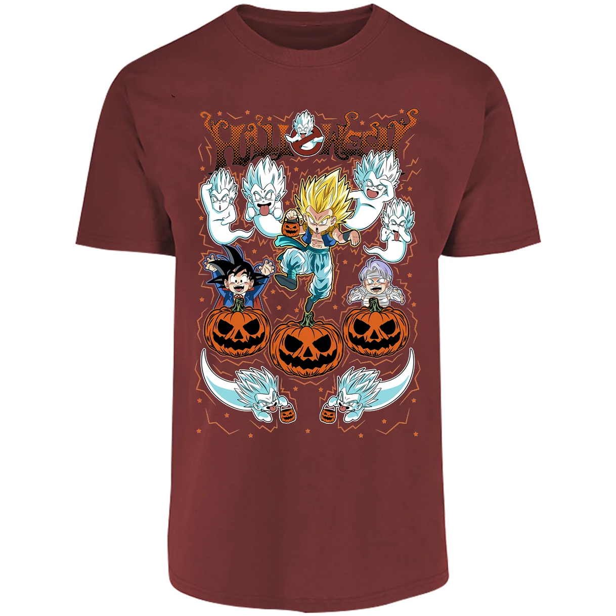 Playera Dragon Ball Gotenks Halloween para Adulto 5
