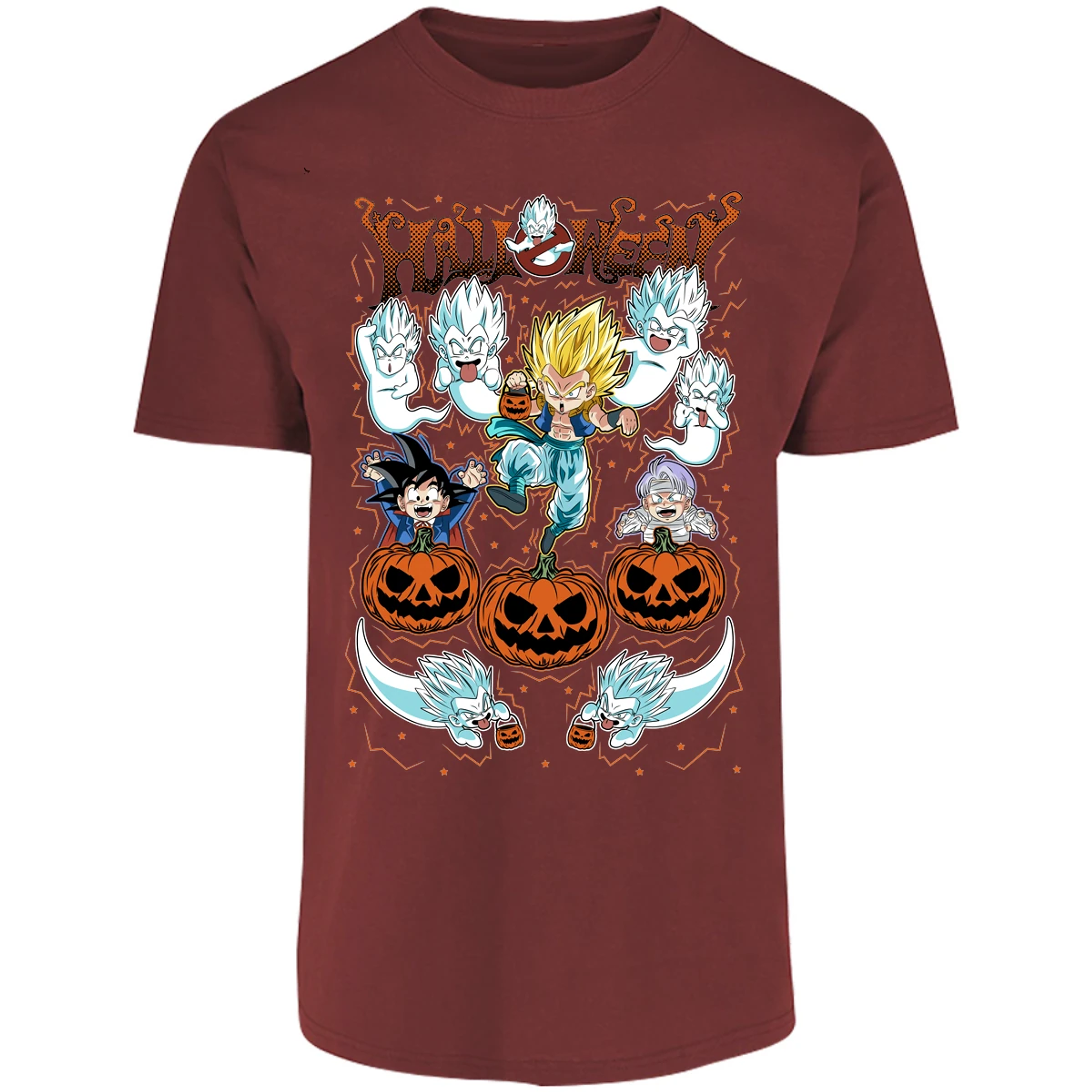 Playera Dragon Ball Gotenks Halloween para Adulto 5