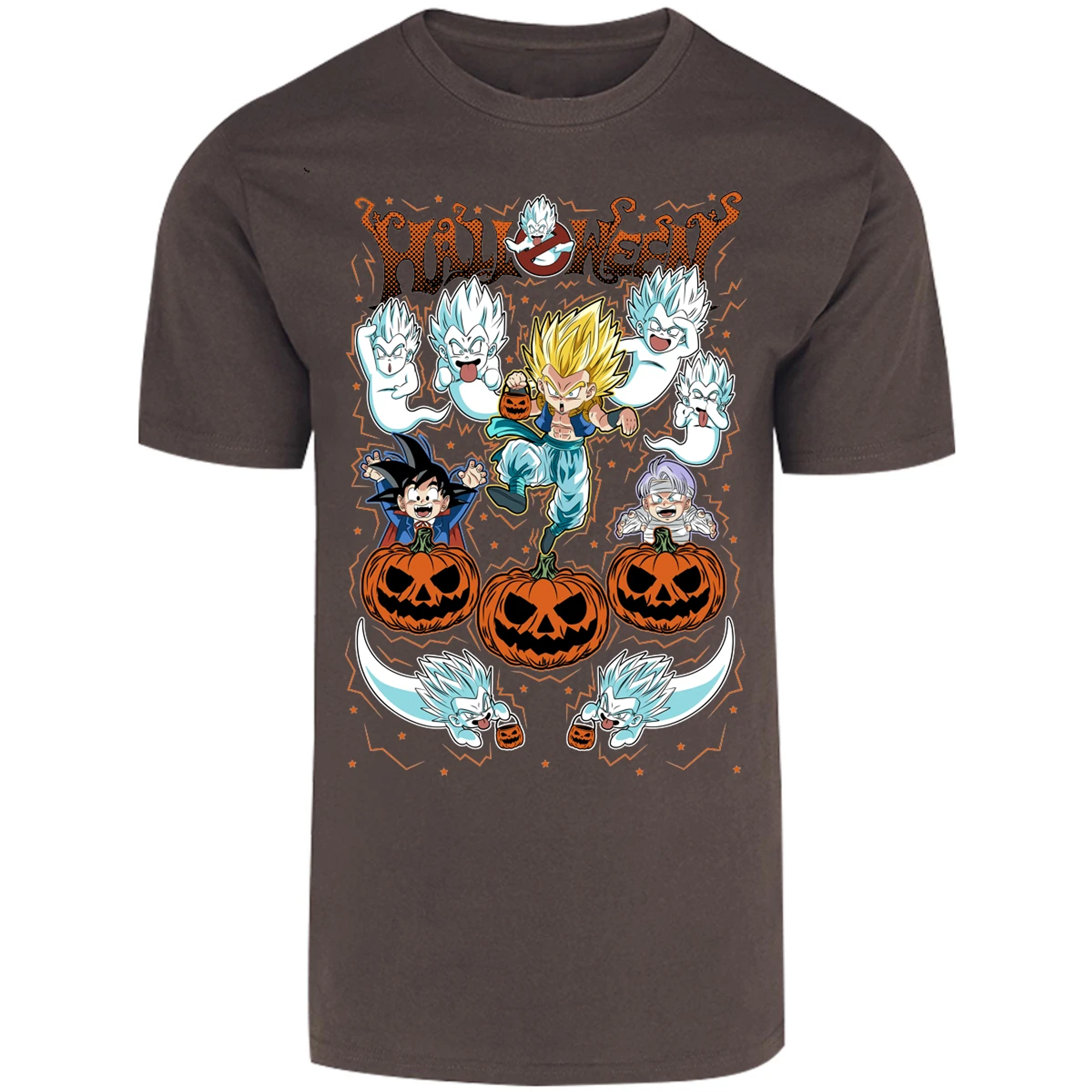 Playera Dragon Ball Gotenks Halloween para Adulto 16