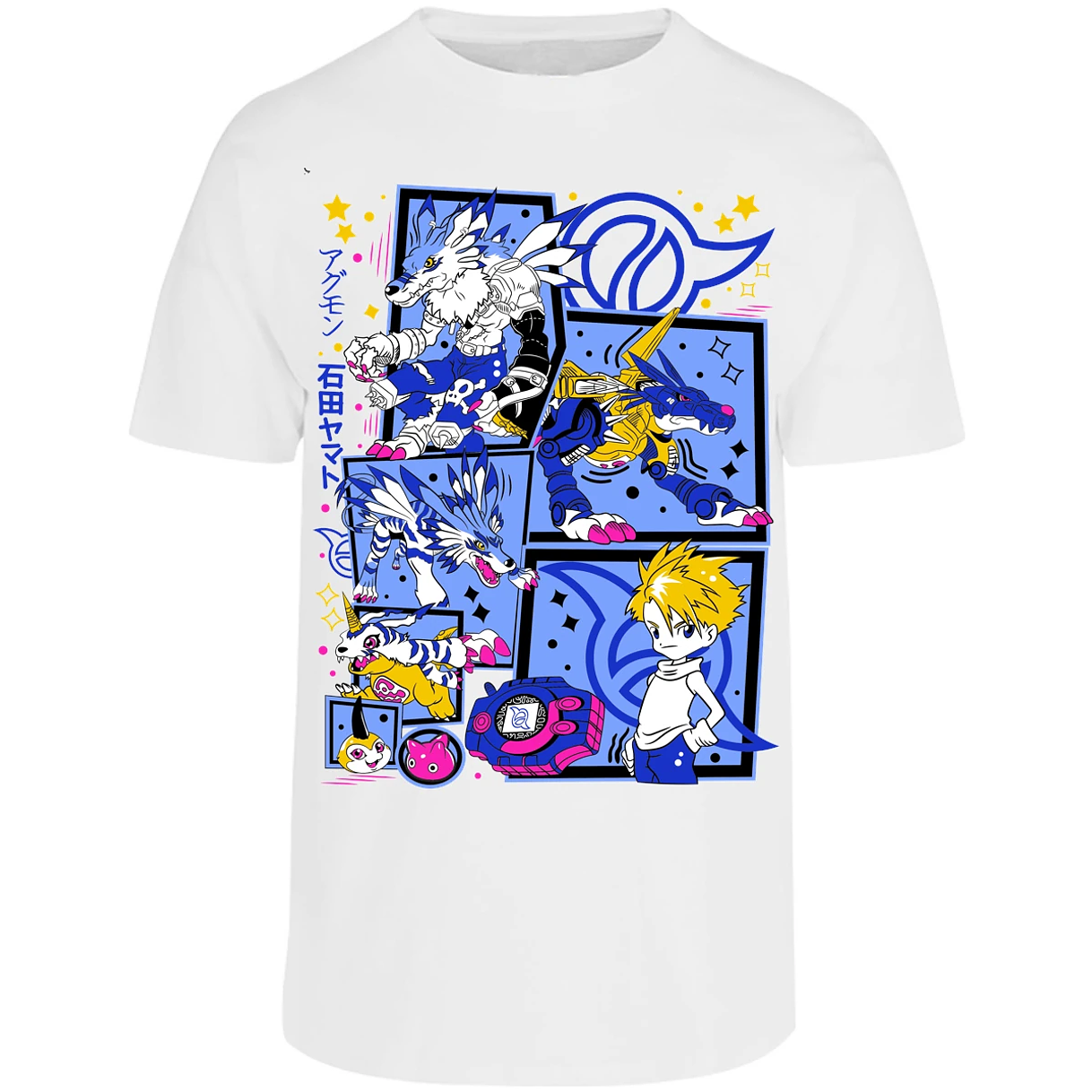 Playera Digimon Diseo Digimon para Adulto 6