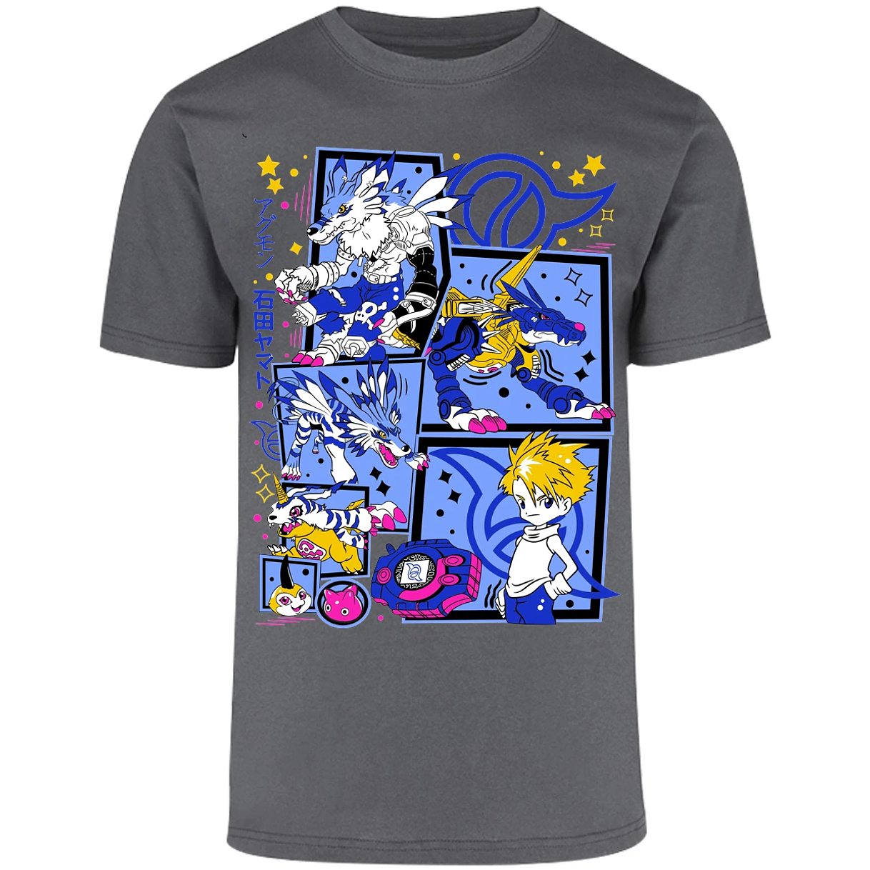 Playera Digimon Diseo Digimon para Adulto 21