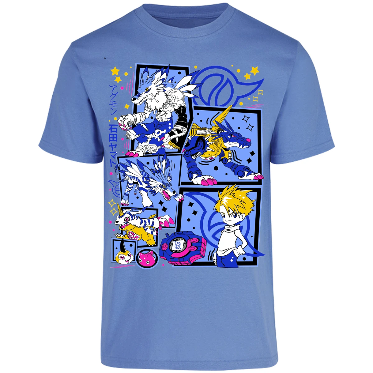 Playera Digimon Diseo Digimon para Adulto 4