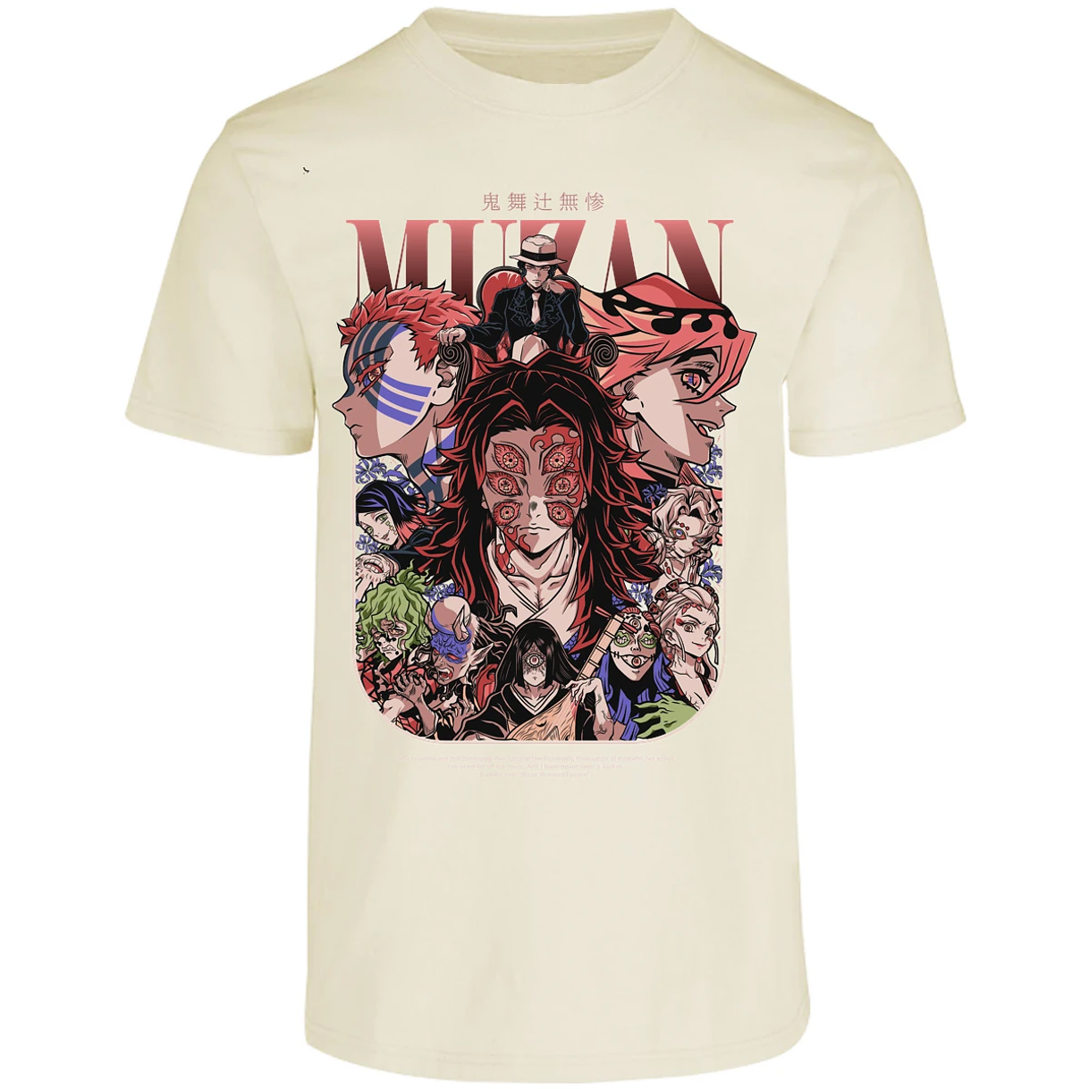 Playera Demon Slayer Demon Slayer Lunas Demoniacas para Adulto 26