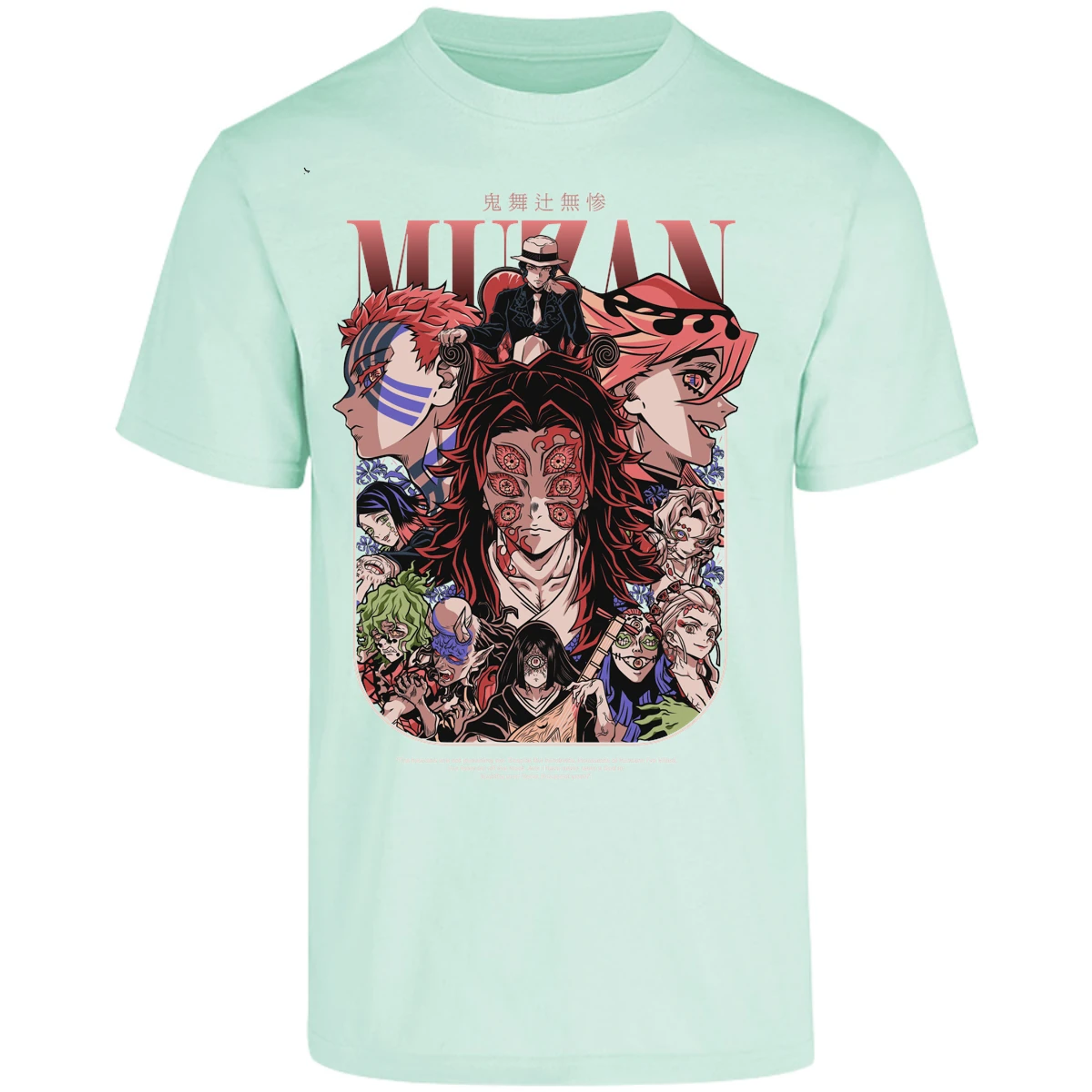 Playera Demon Slayer Demon Slayer Lunas Demoniacas para Adulto 11