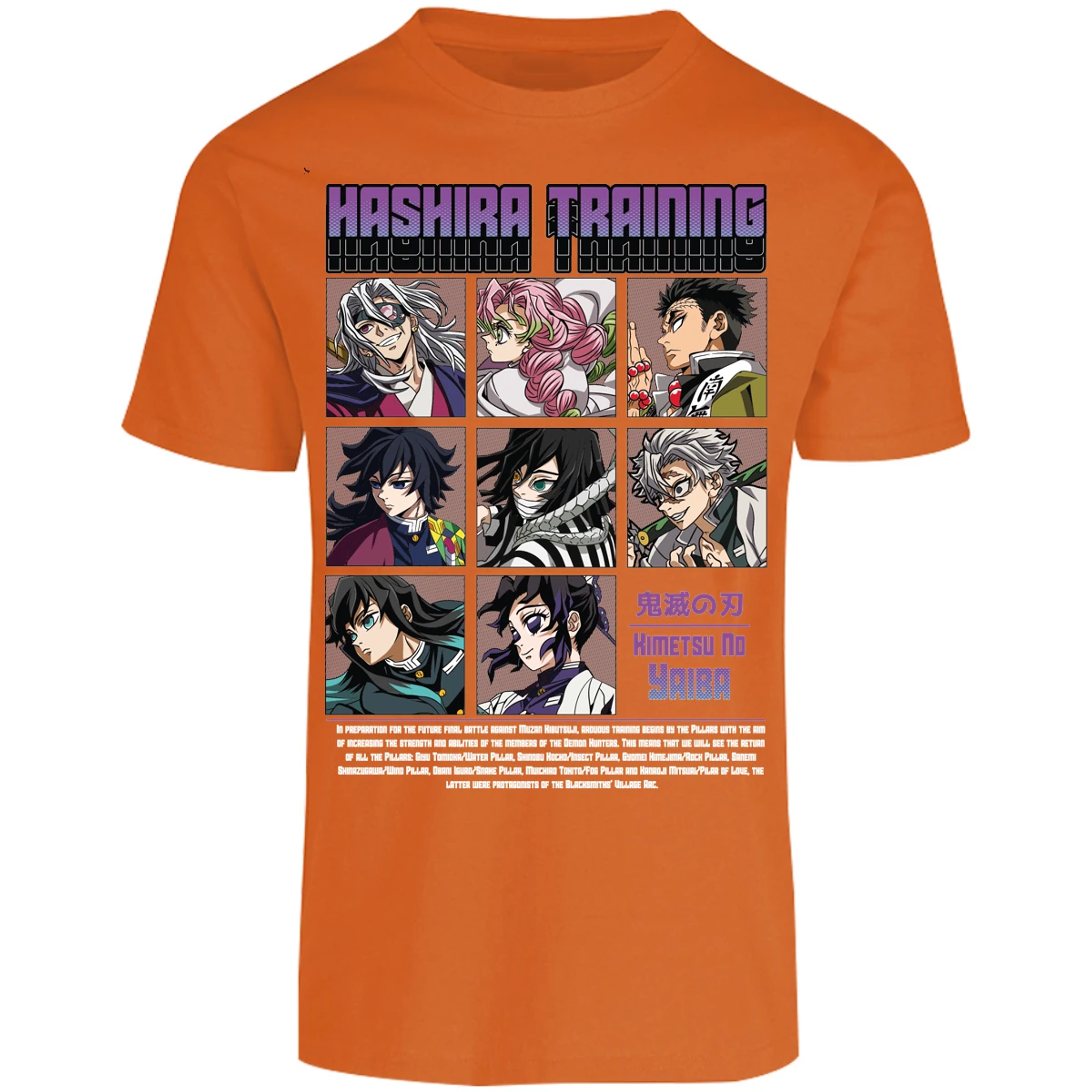 Playera Demon Slayer Demon Slayer Hashira Training para Adulto 29