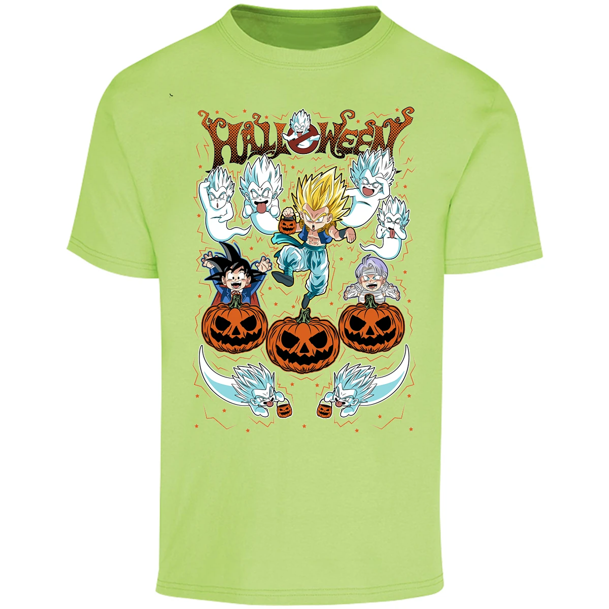Playera Dragon Ball Gotenks Halloween para Adulto 11