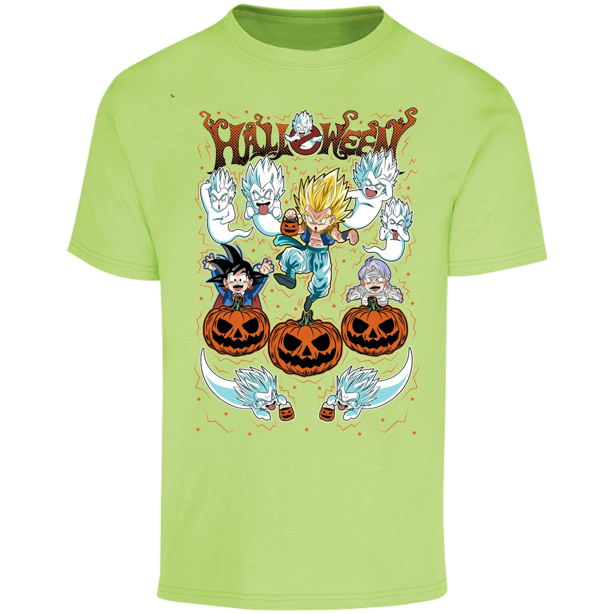 Playera Dragon Ball Gotenks Halloween para Adulto 11