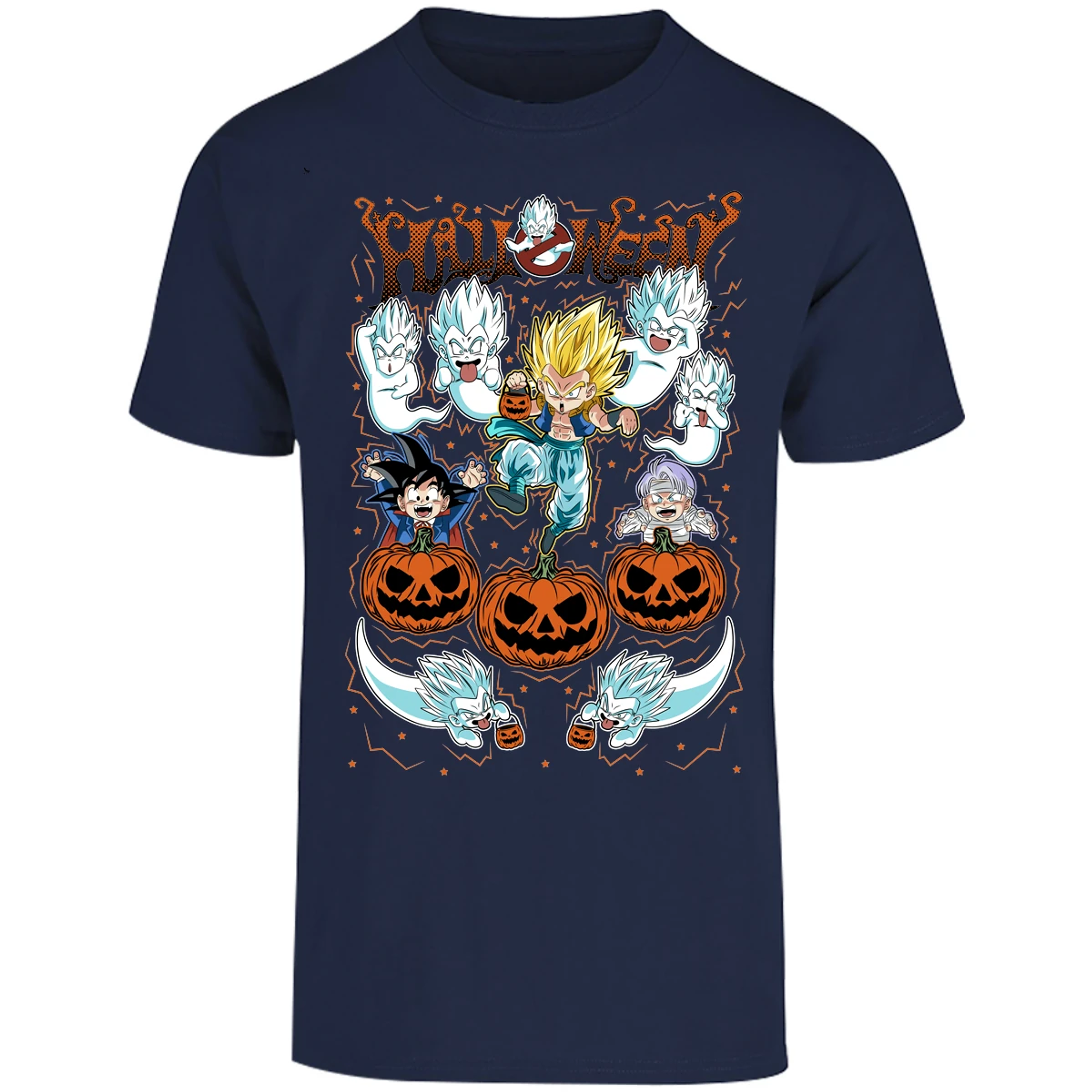 Playera Dragon Ball Gotenks Halloween para Adulto 17