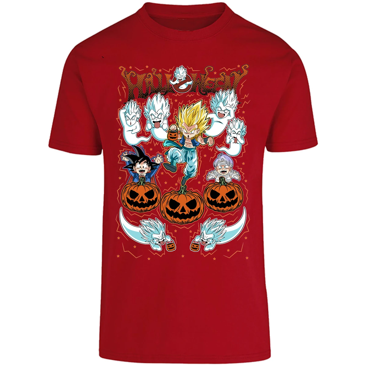 Playera Dragon Ball Gotenks Halloween para Adulto 19