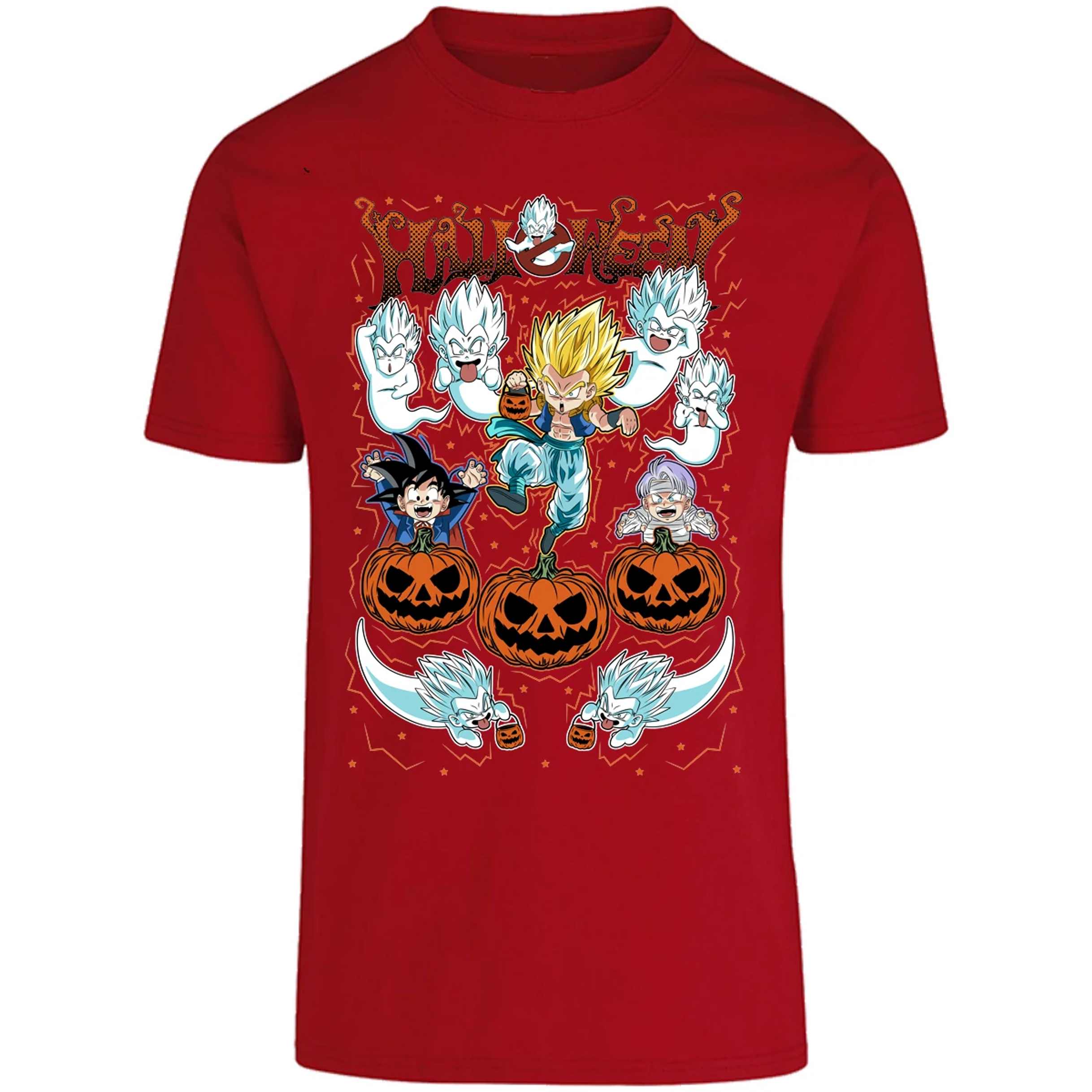 Playera Dragon Ball Gotenks Halloween para Adulto 19