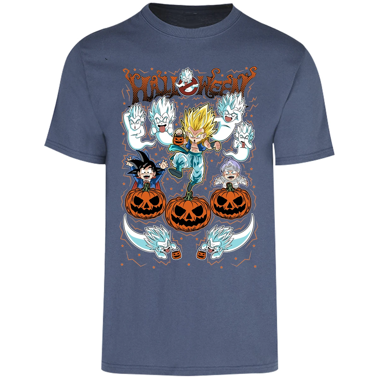 Playera Dragon Ball Gotenks Halloween para Adulto 28