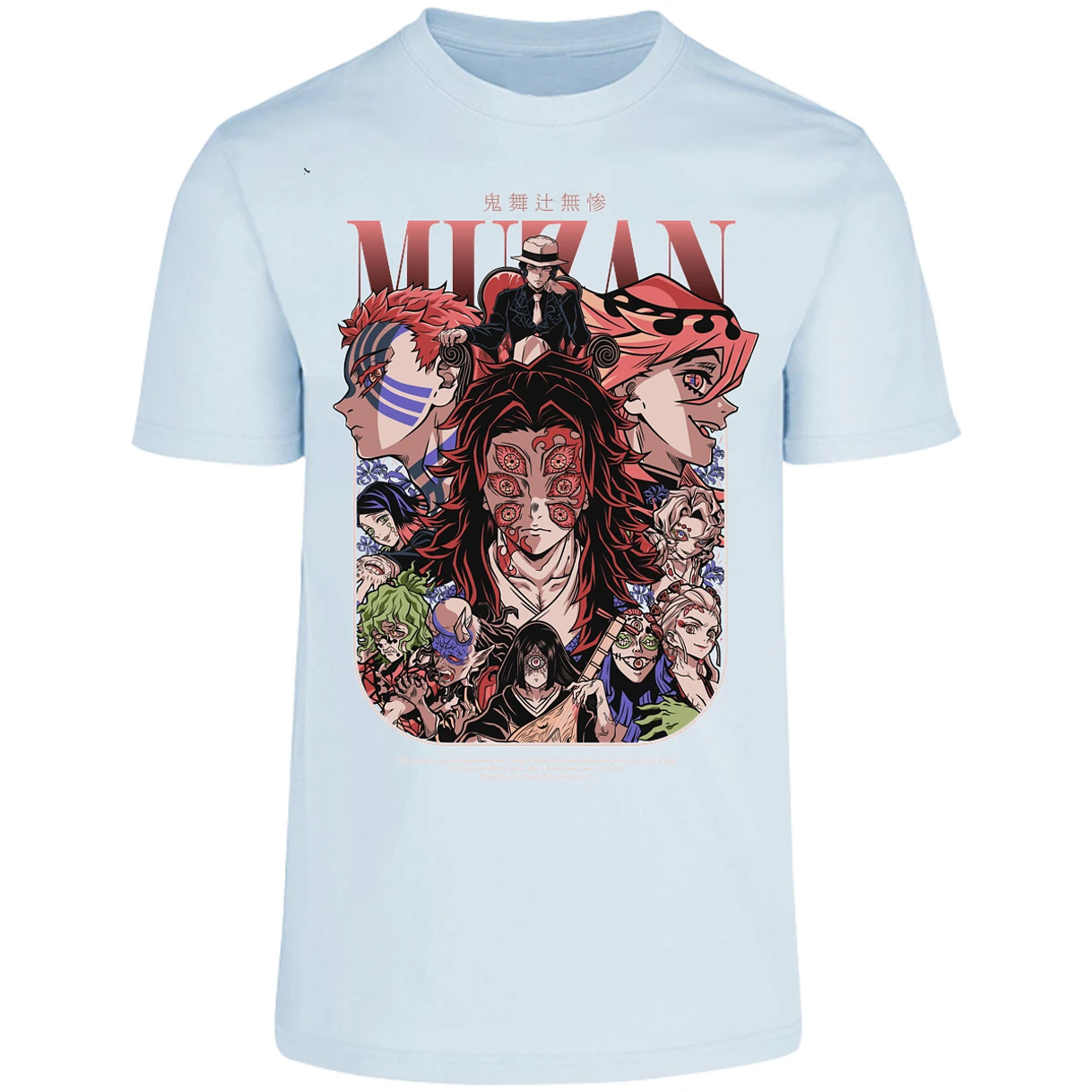 Playera Demon Slayer Demon Slayer Lunas Demoniacas para Adulto 3