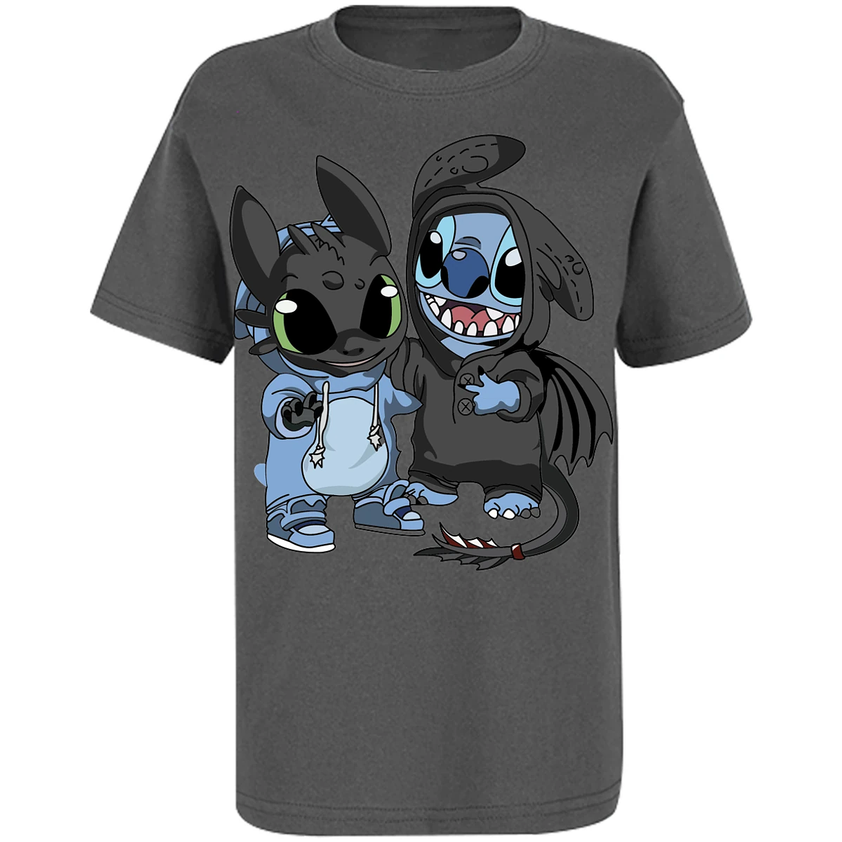 Playera Como Entrenar Dragon Stitch Con Chimuelo para Niño 13