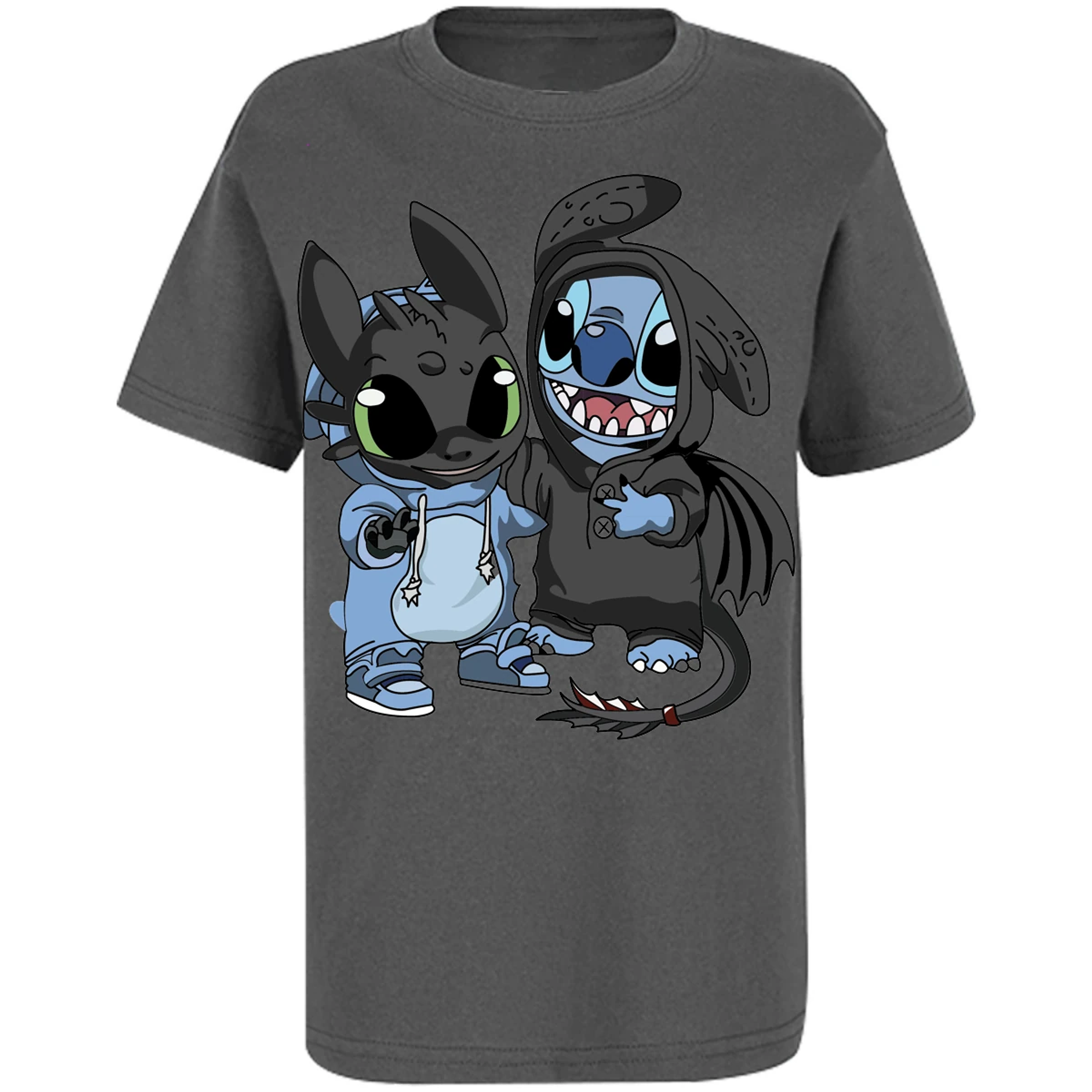 Playera Como Entrenar Dragon Stitch Con Chimuelo para Niño 13