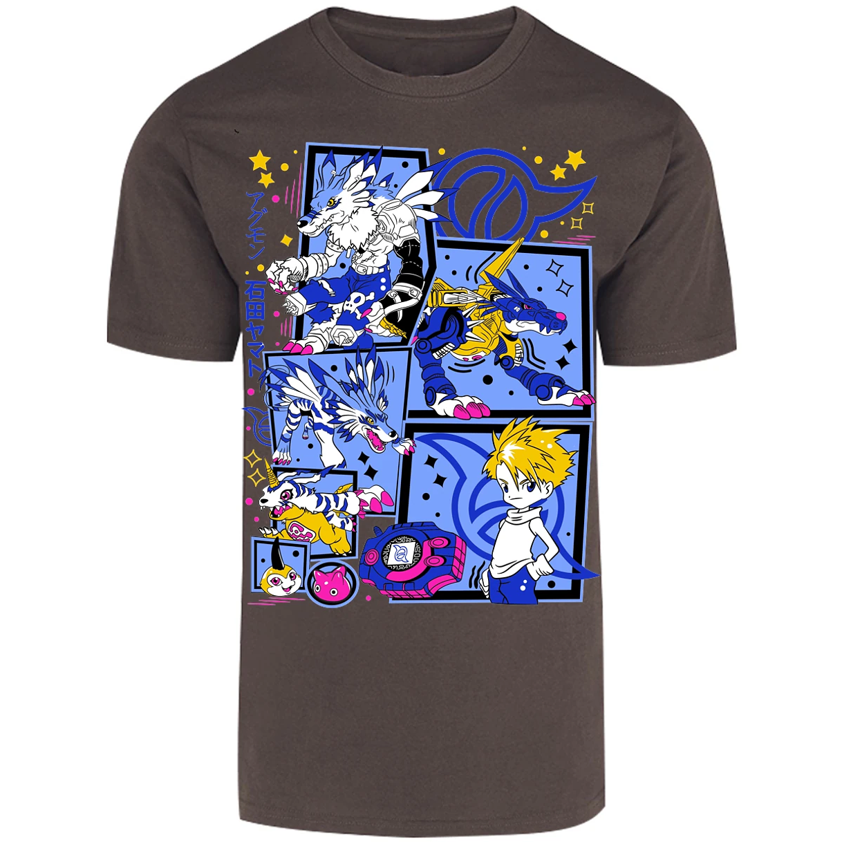 Playera Digimon Diseo Digimon para Adulto 19
