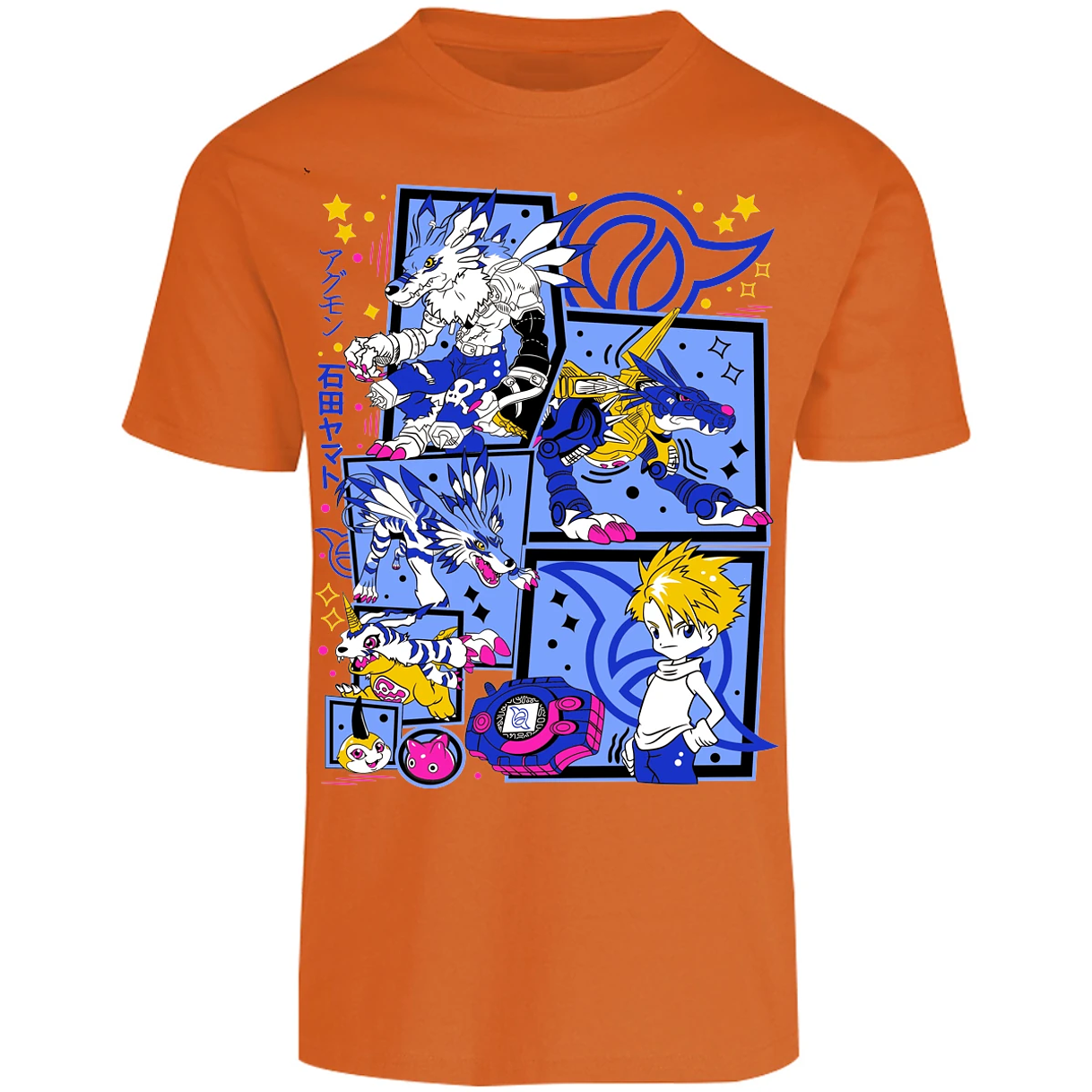 Playera Digimon Diseo Digimon para Adulto 7