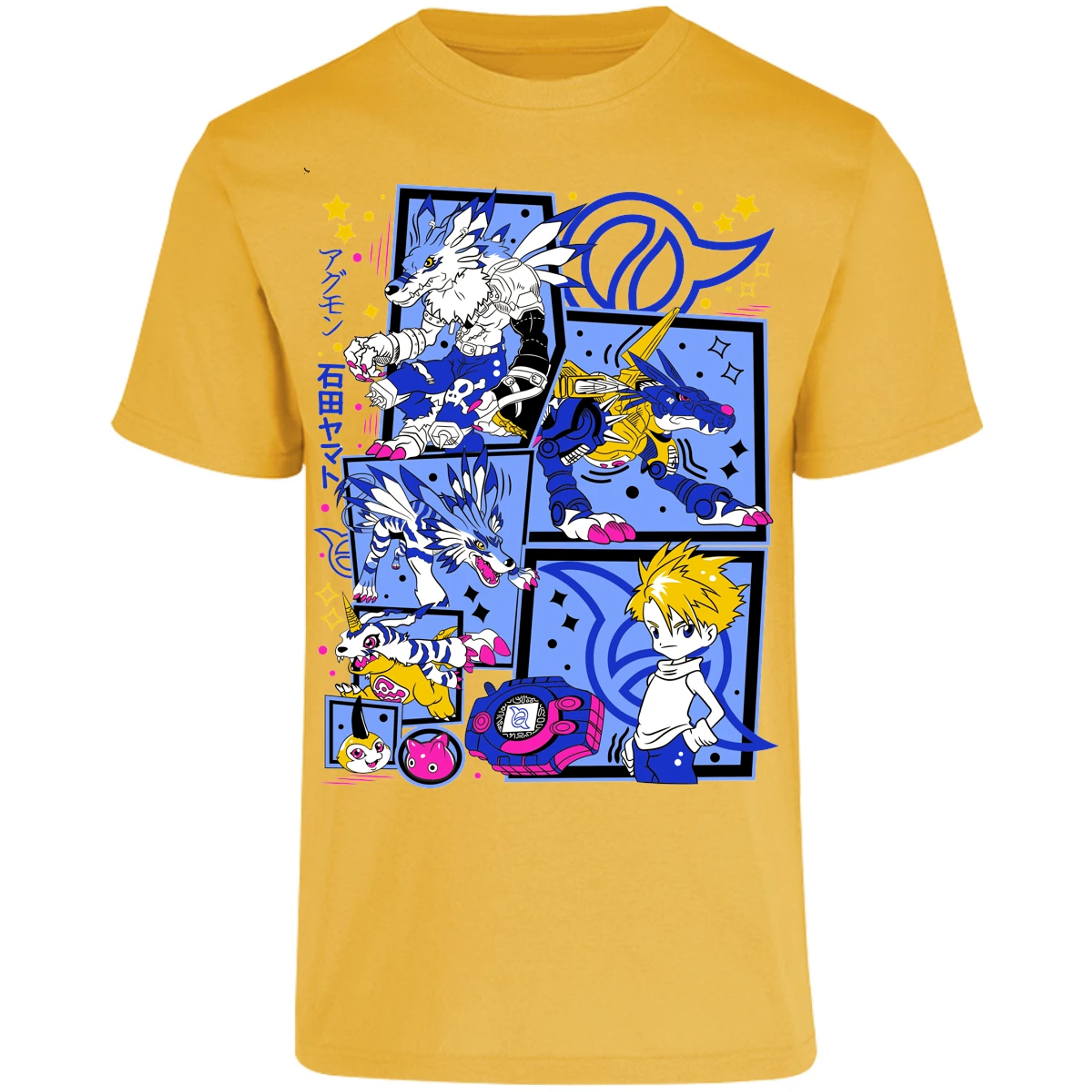Playera Digimon Diseo Digimon para Adulto 8