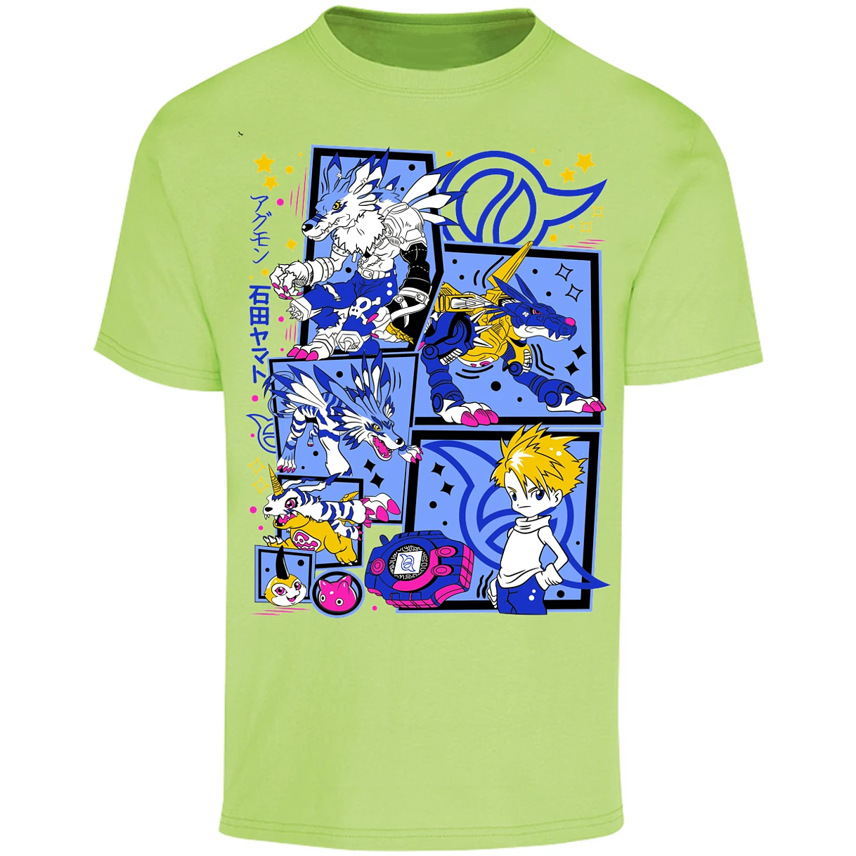 Playera Digimon Diseo Digimon para Adulto 17