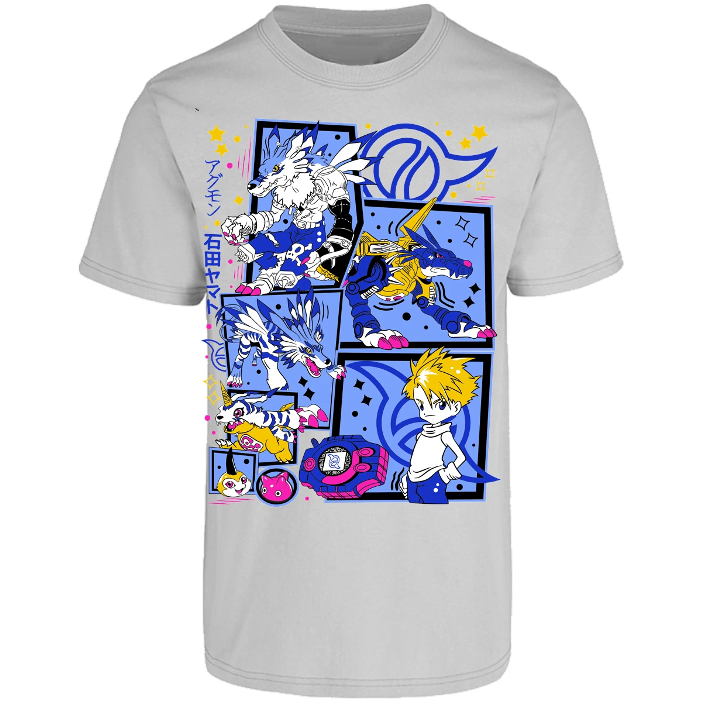 Playera Digimon Diseo Digimon para Adulto 25