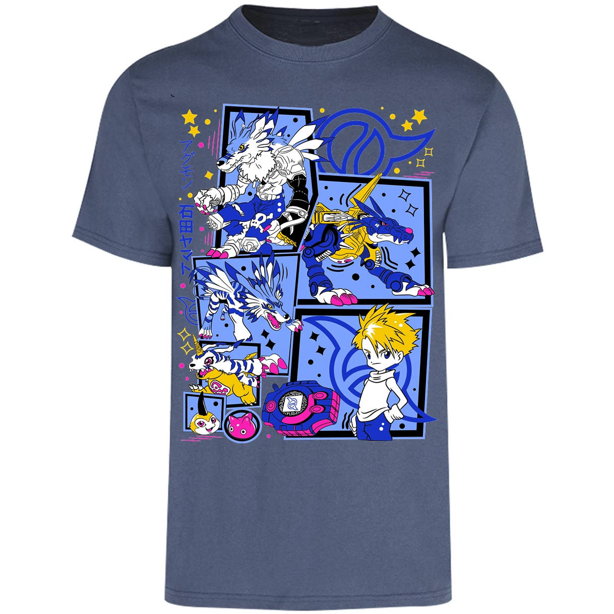 Playera Digimon Diseo Digimon para Adulto 27