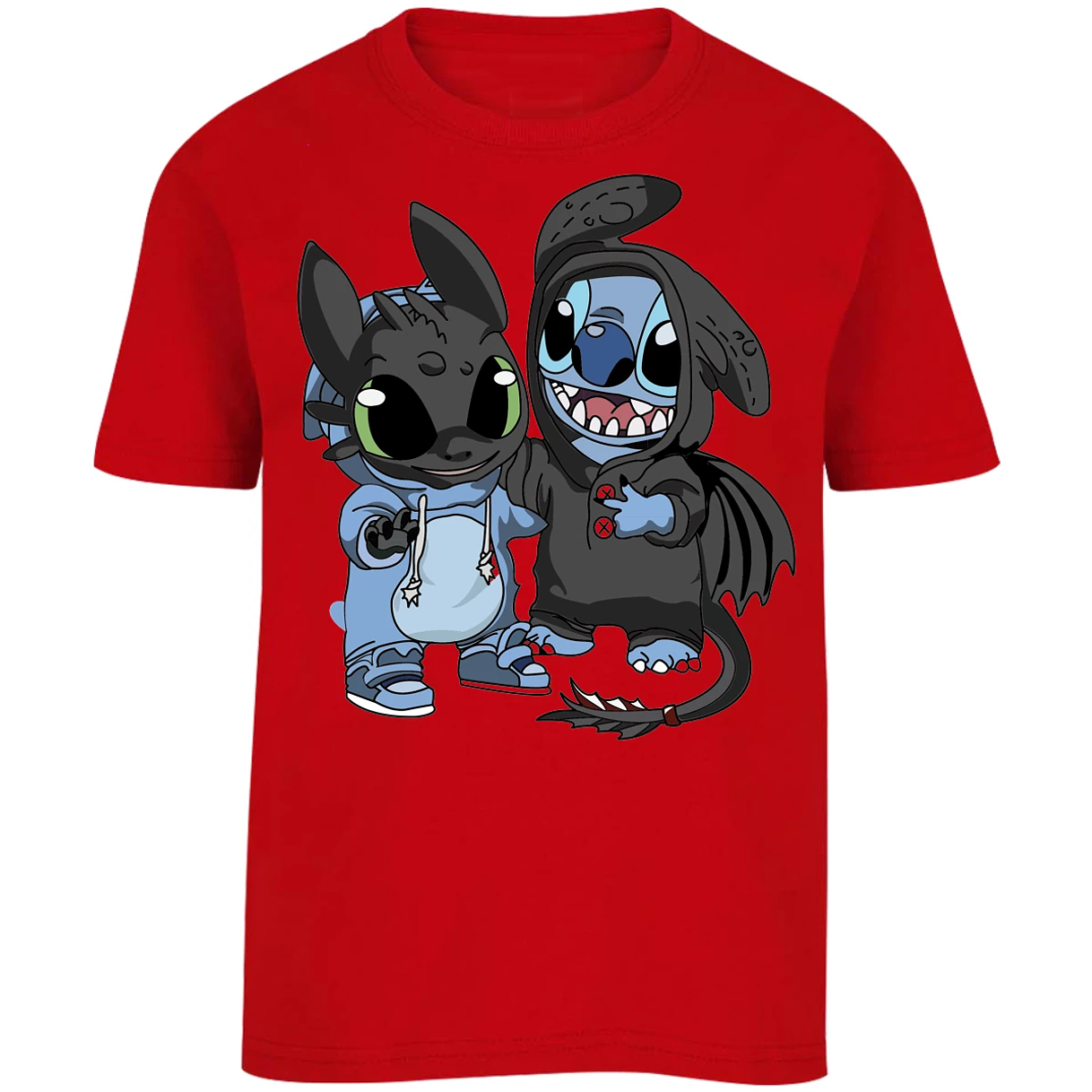 Playera Como Entrenar Dragon Stitch Con Chimuelo para Niño 16
