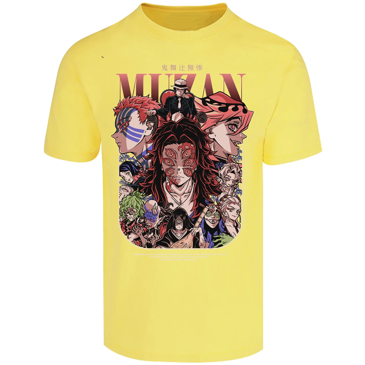 Playera Demon Slayer Demon Slayer Lunas Demoniacas para Adulto 6