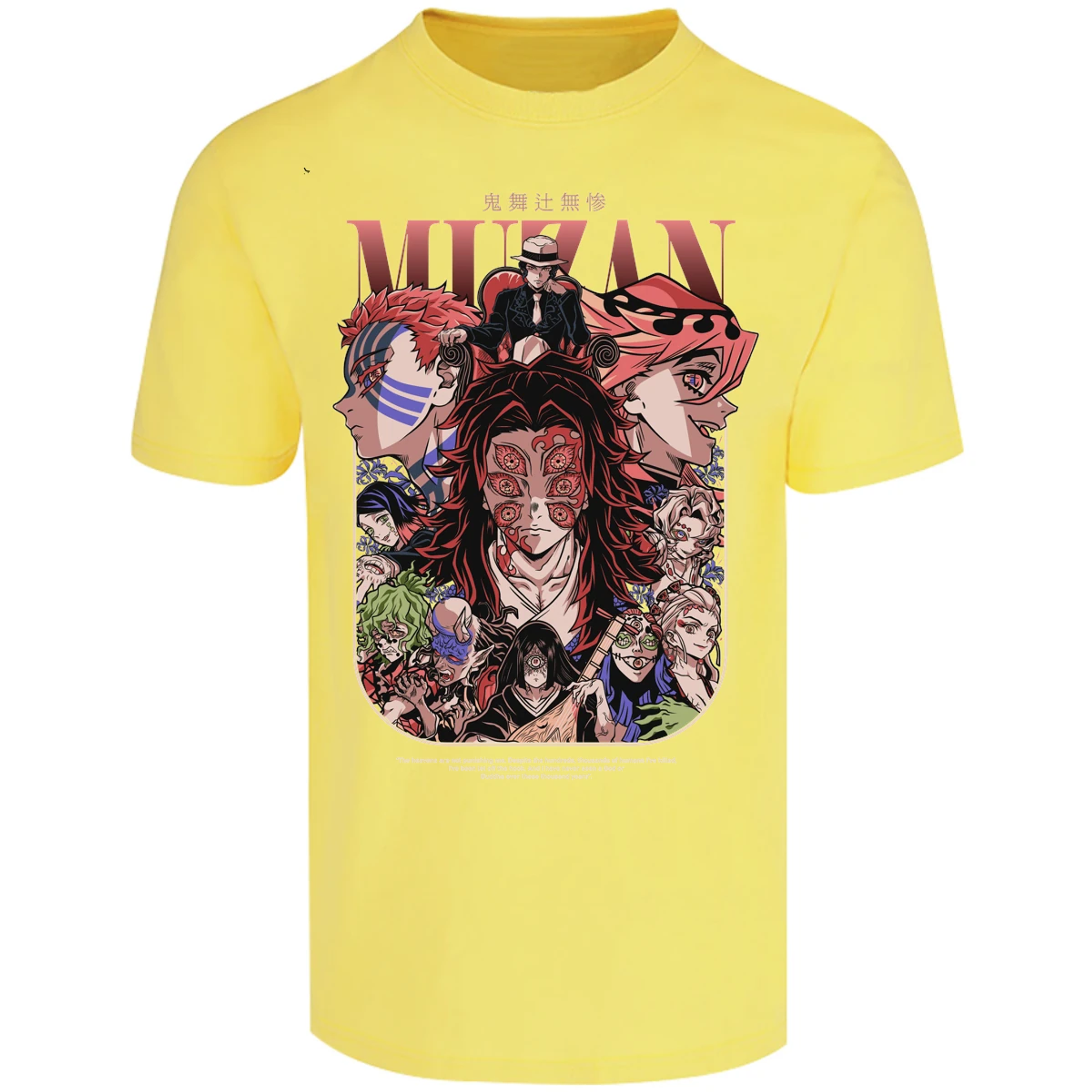 Playera Demon Slayer Demon Slayer Lunas Demoniacas para Adulto 6