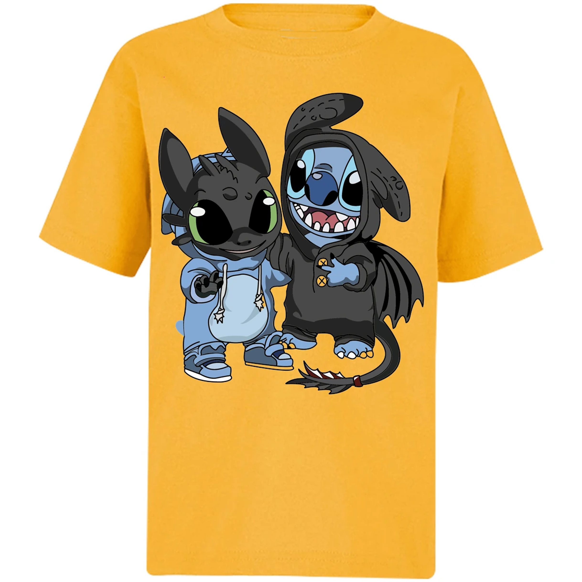 Playera Como Entrenar Dragon Stitch Con Chimuelo para Niño 12